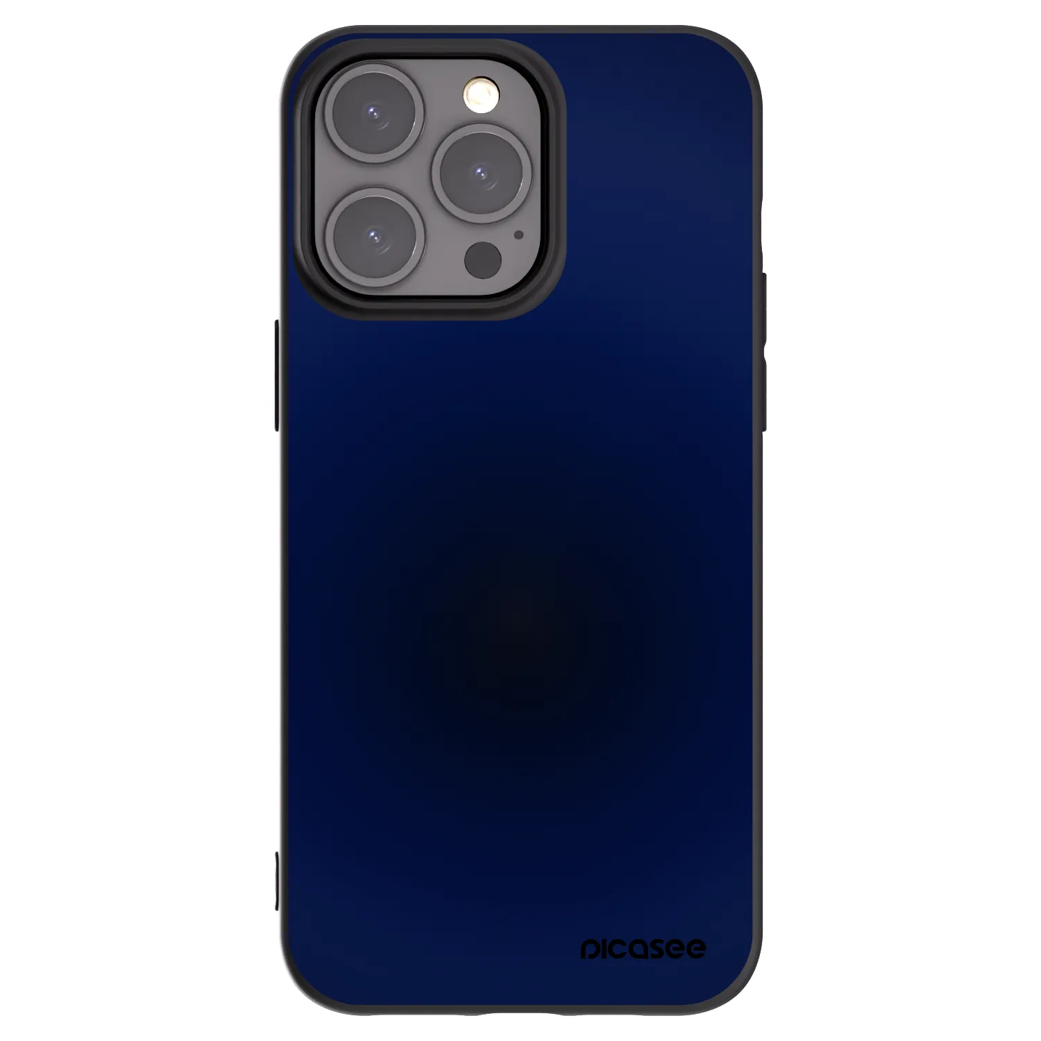 Picasee crna silikonska maskica za Apple iPhone 15 Pro Max - Deep Ocean