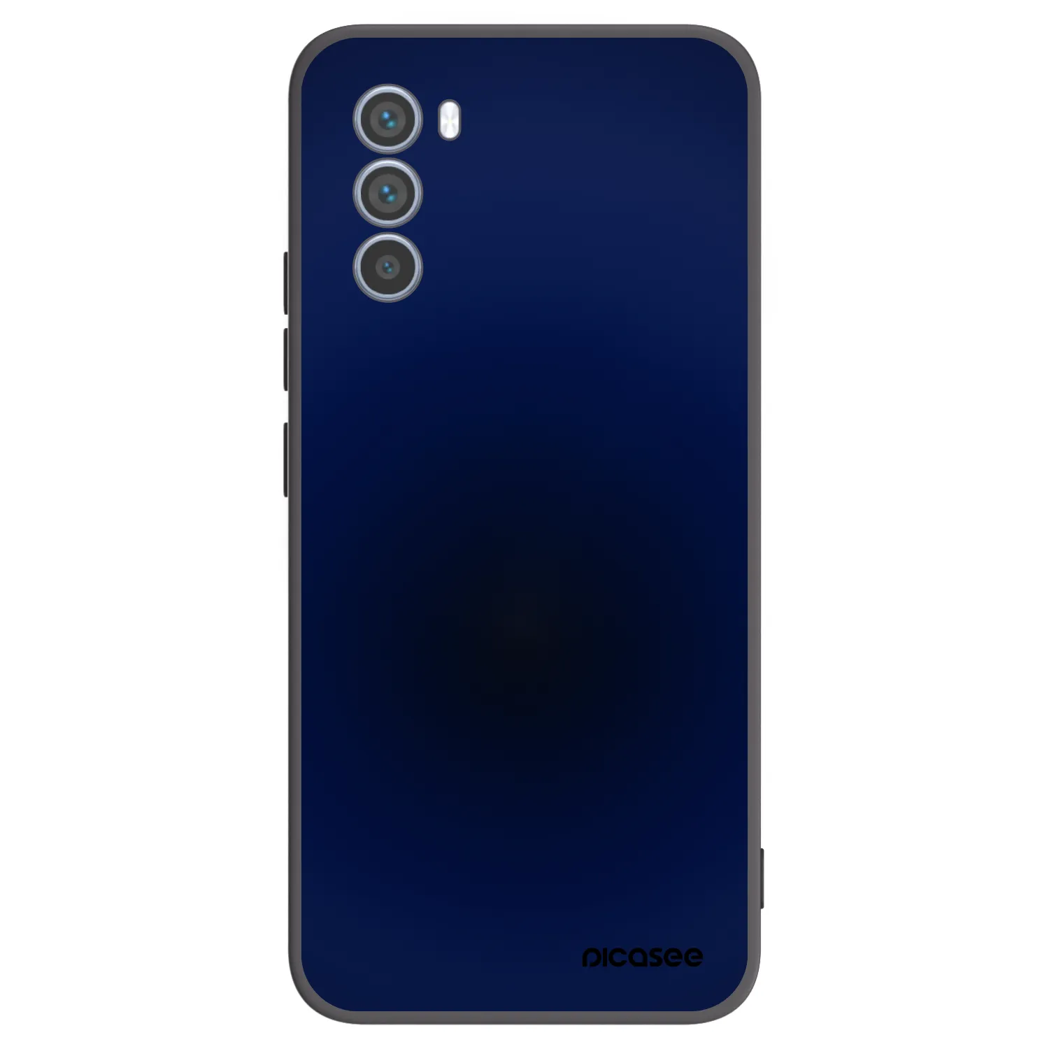 Picasee crna silikonska maskica za Motorola Moto G62 - Deep Ocean