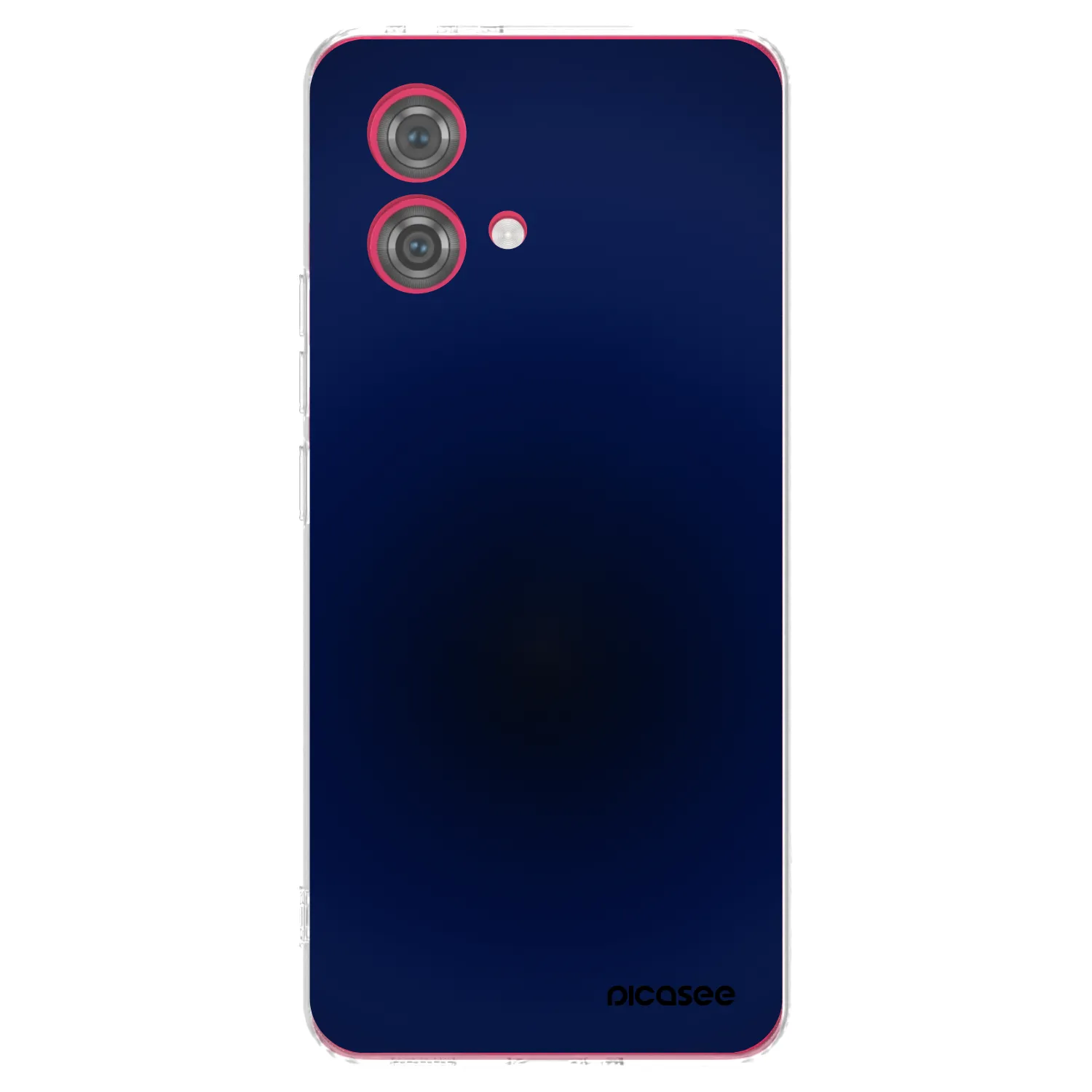 Picasee silikonska prozirna maskica za Motorola Moto G84 5G - Deep Ocean