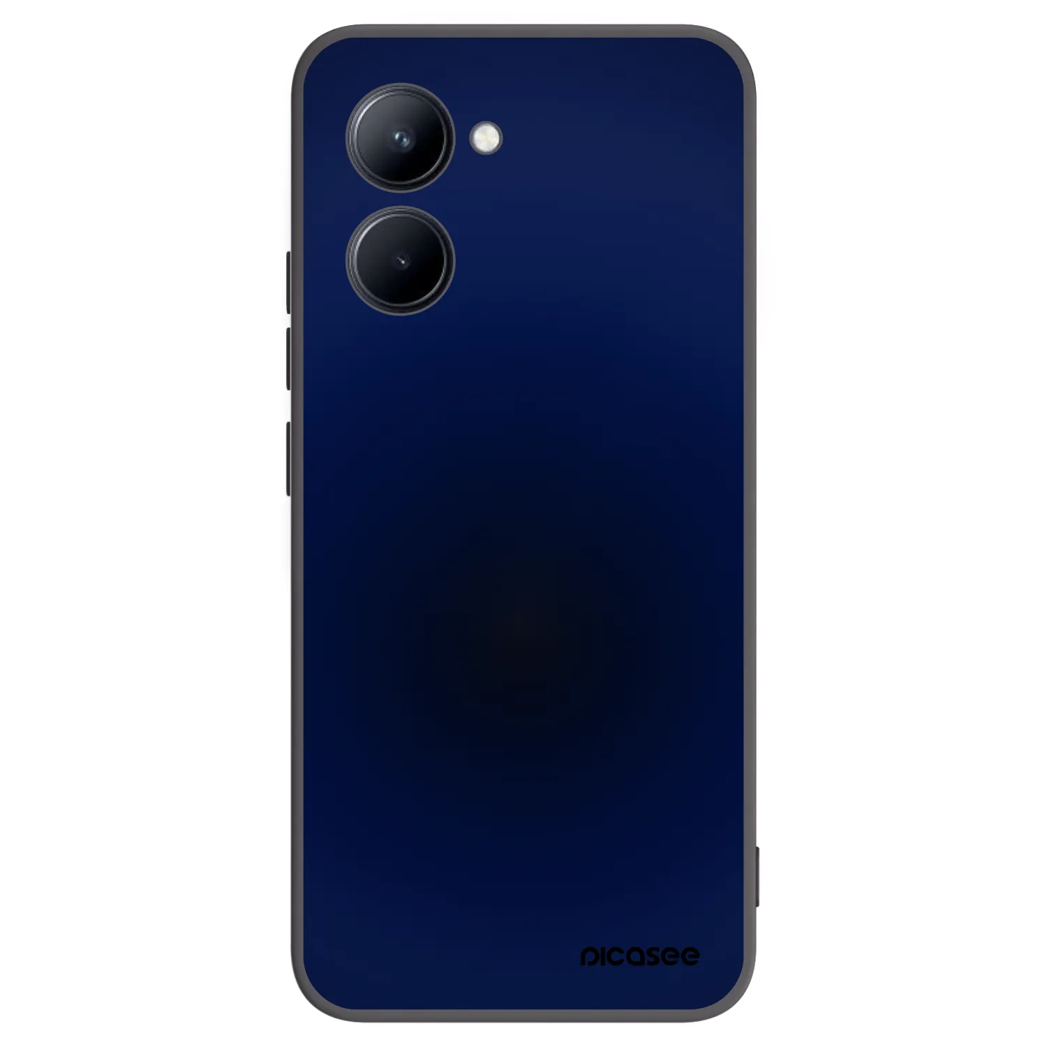 Picasee crna silikonska maskica za Realme C33 (2023) - Deep Ocean