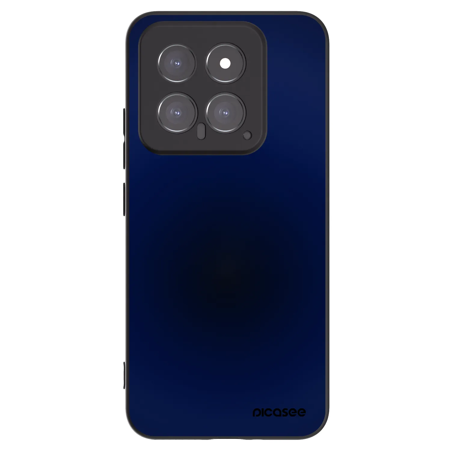 Picasee crna silikonska maskica za Xiaomi 14 - Deep Ocean