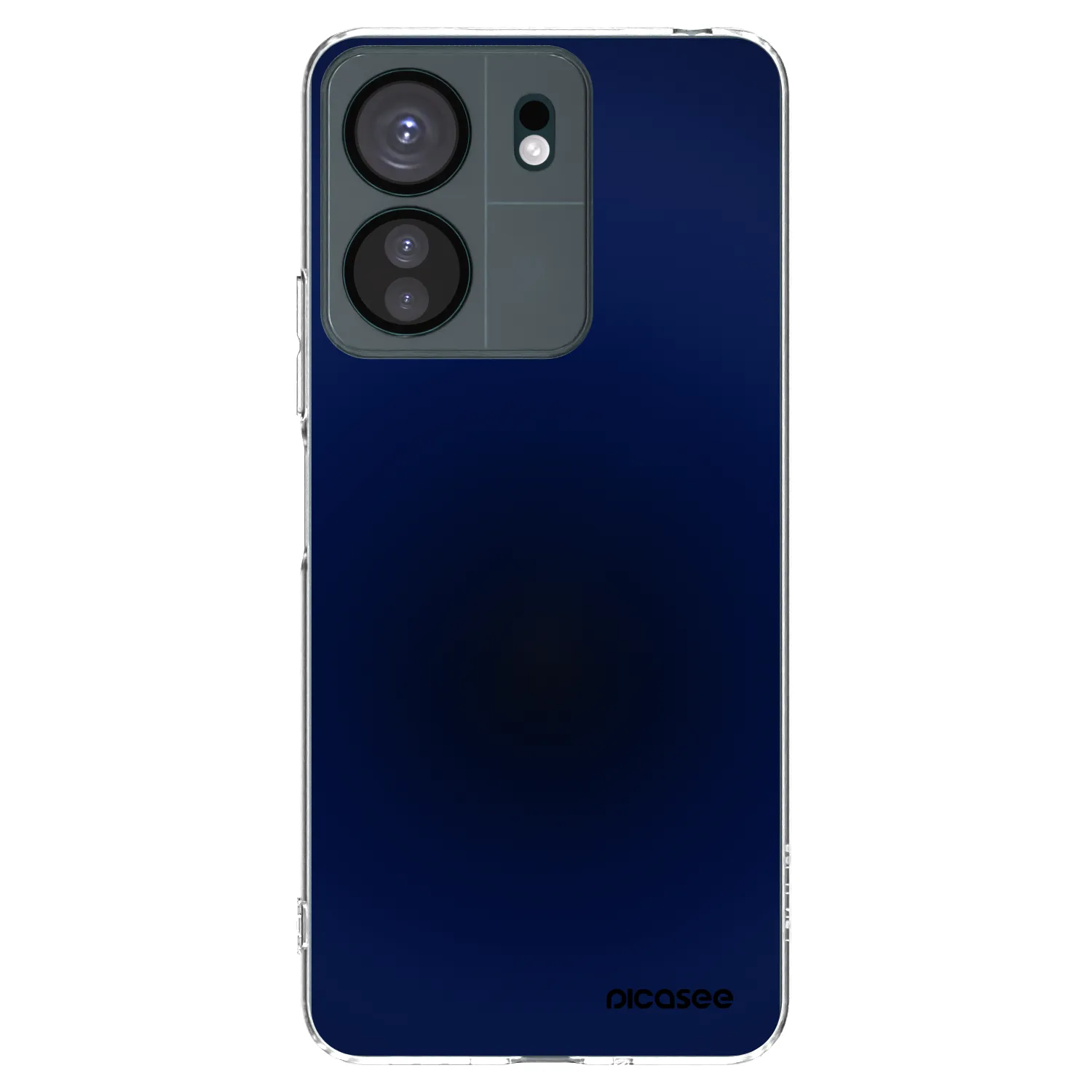Picasee silikonska prozirna maskica za Xiaomi Redmi 13C 4G - Deep Ocean