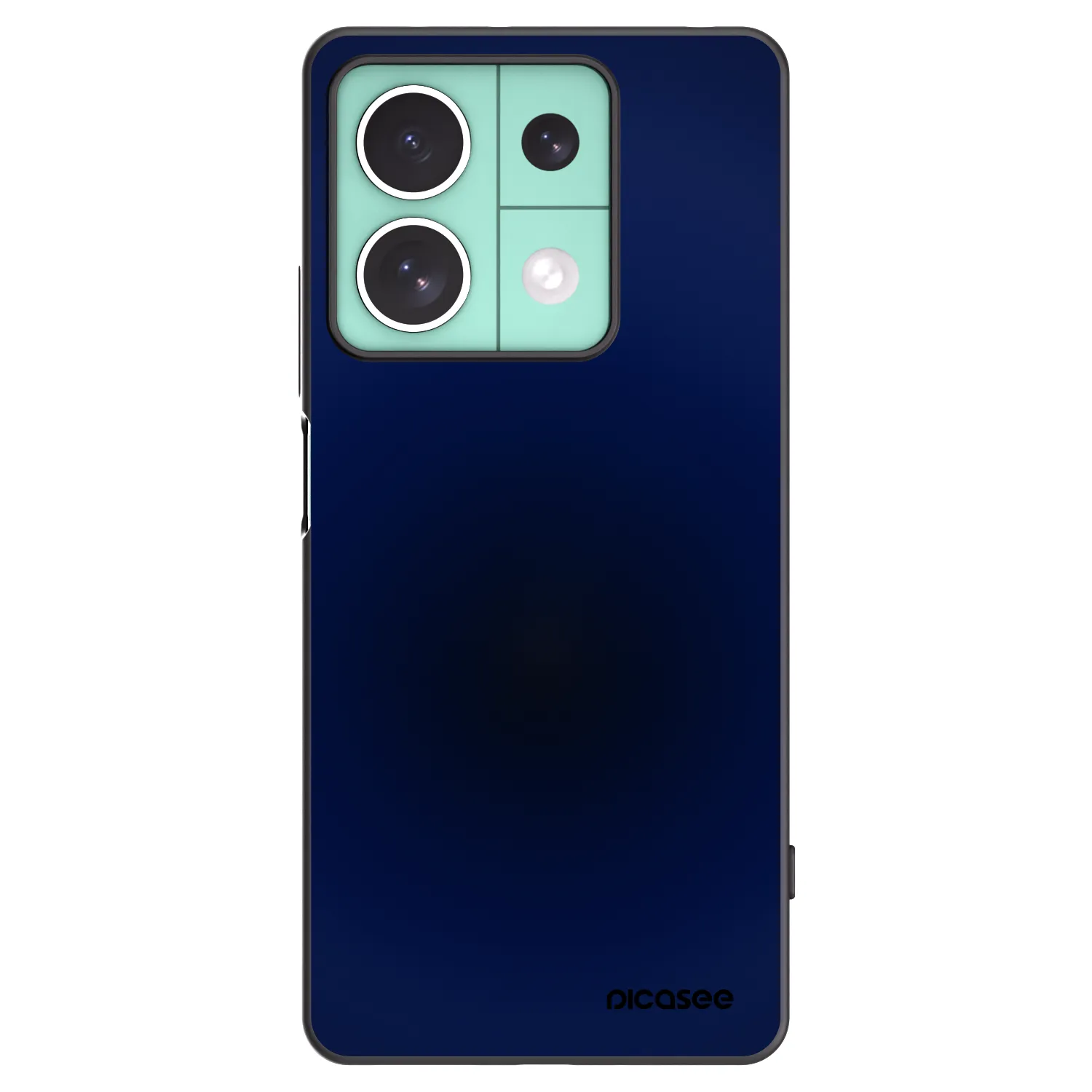 Picasee crna silikonska maskica za Xiaomi Redmi Note 13 5G - Deep Ocean