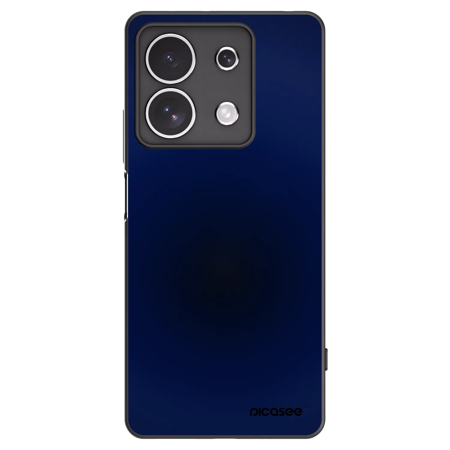 Picasee crna silikonska maskica za Xiaomi Redmi Note 13 4G - Deep Ocean