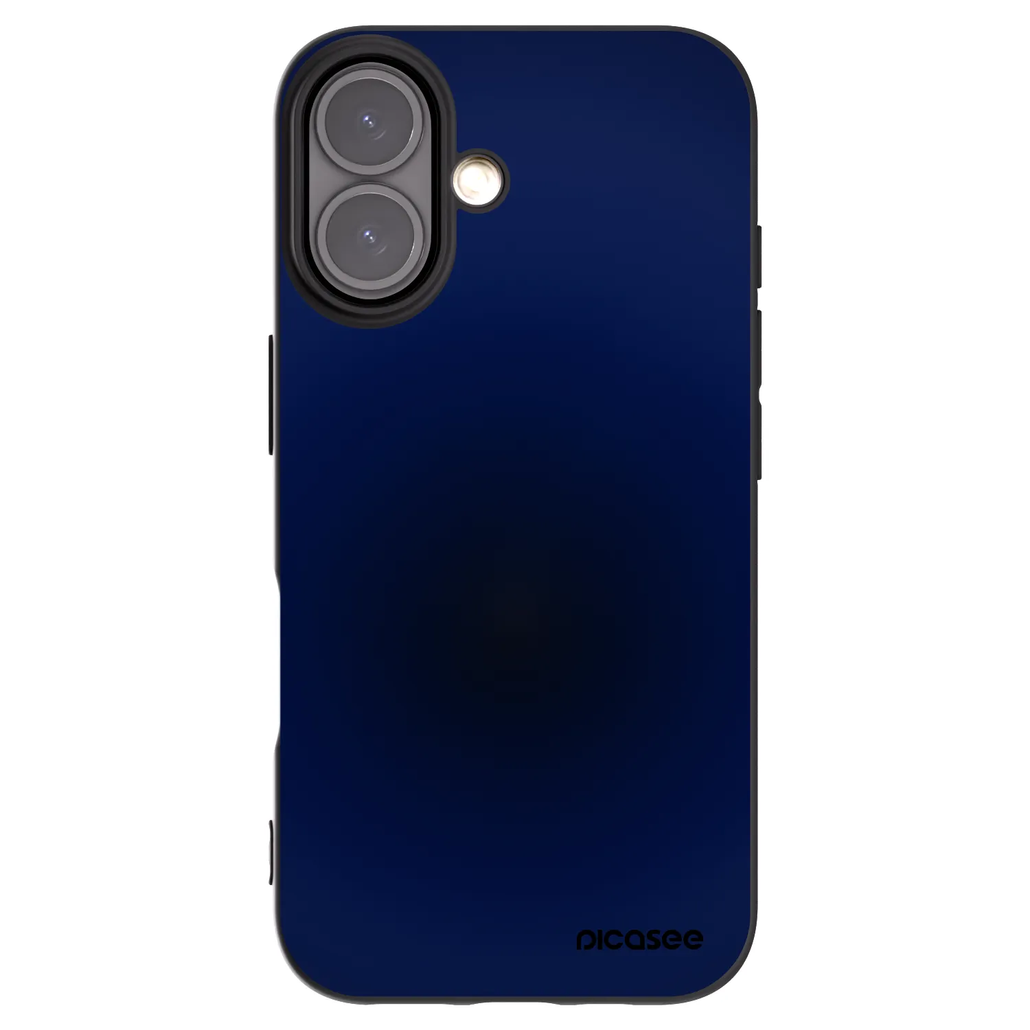 Picasee crna silikonska maskica za Apple iPhone 16 - Deep Ocean