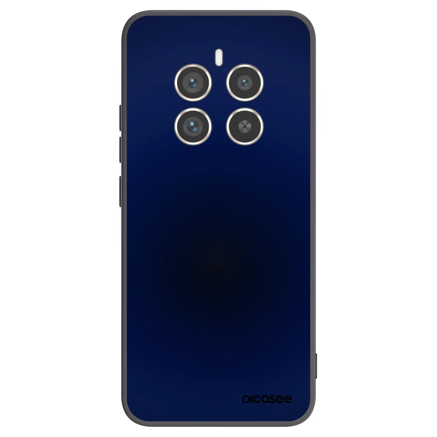 Picasee crna silikonska maskica za Realme 12 Pro 5G - Deep Ocean