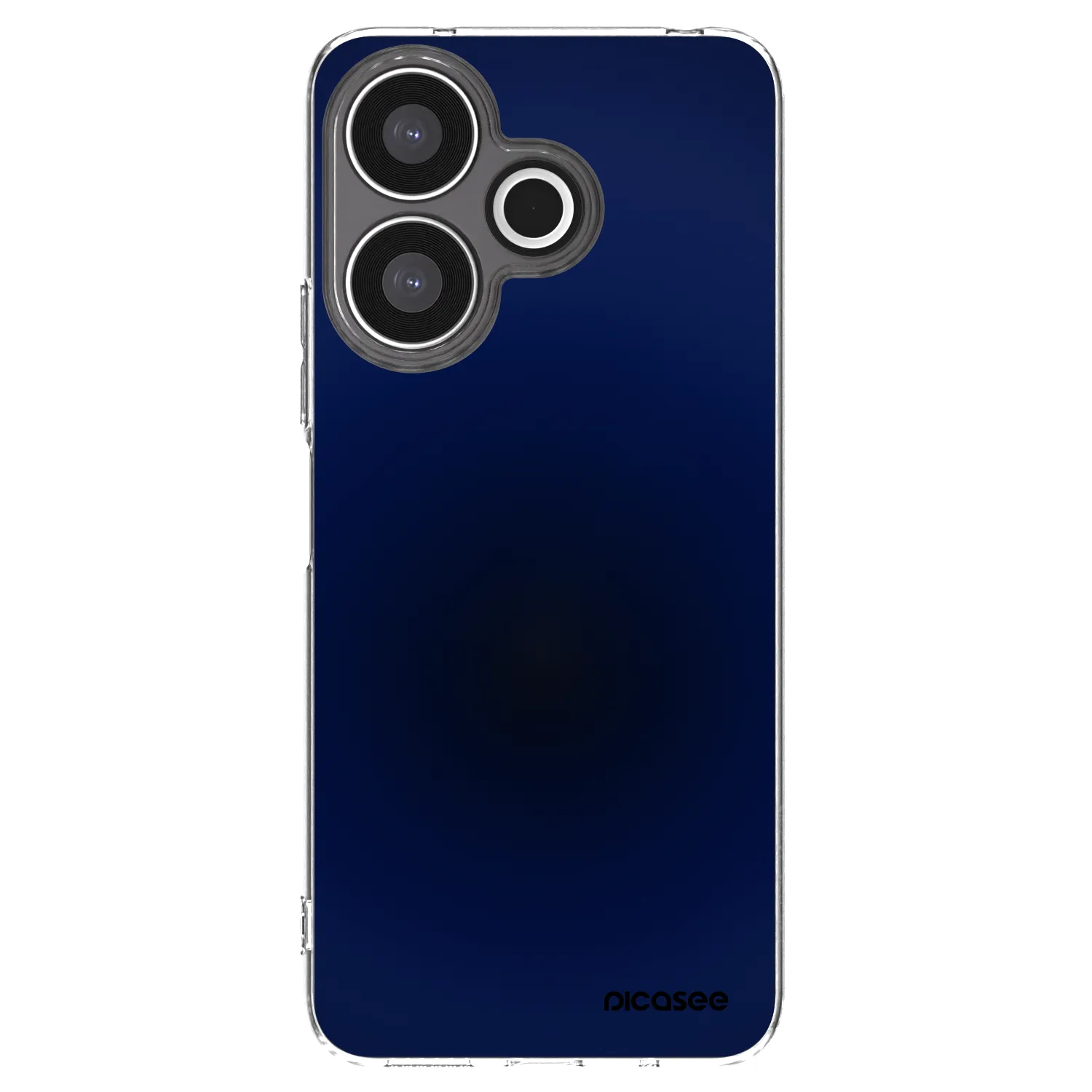 Picasee silikonska prozirna maskica za Xiaomi Redmi 13 4G - Deep Ocean