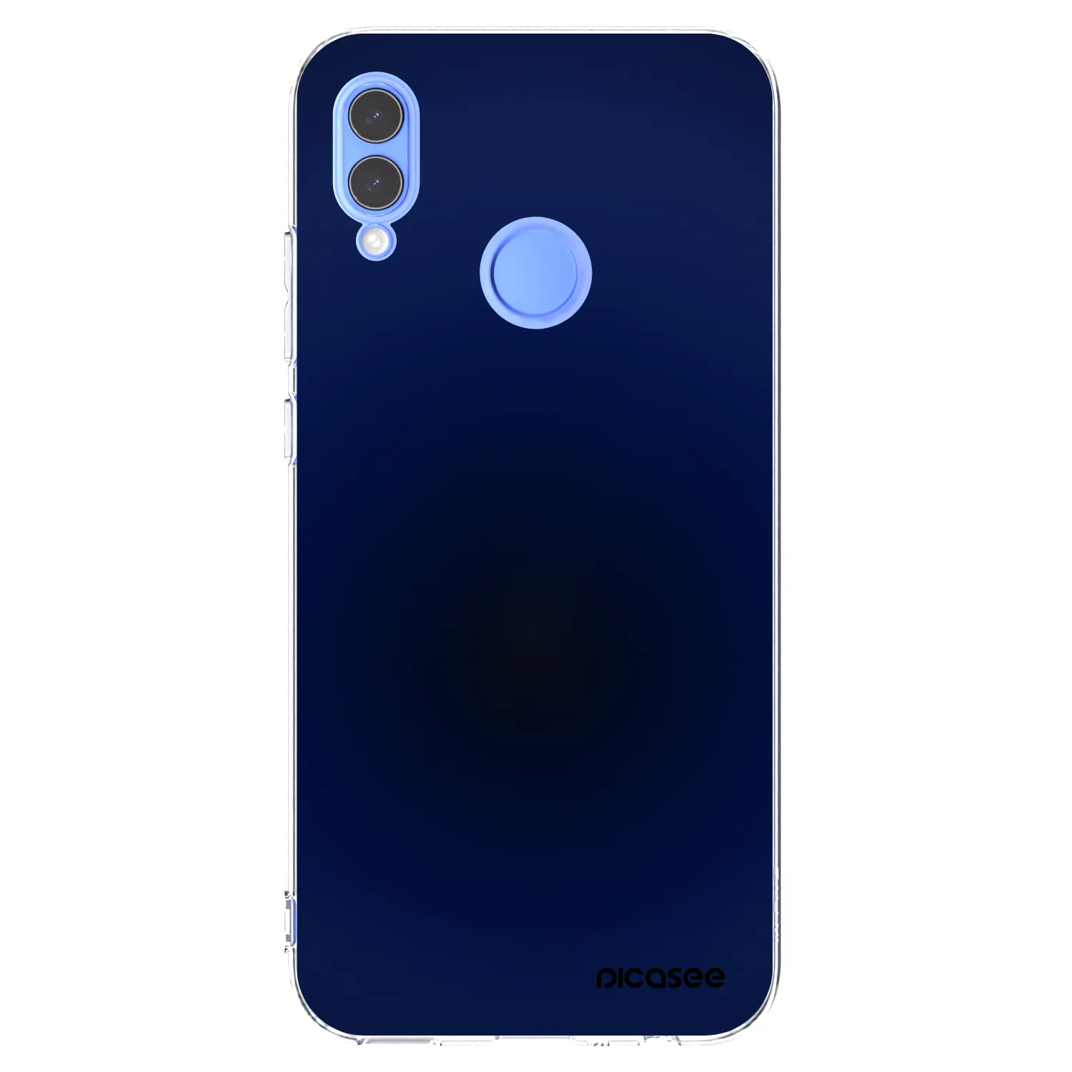 Picasee silikonska prozirna maskica za Huawei P Smart 2019 - Deep Ocean