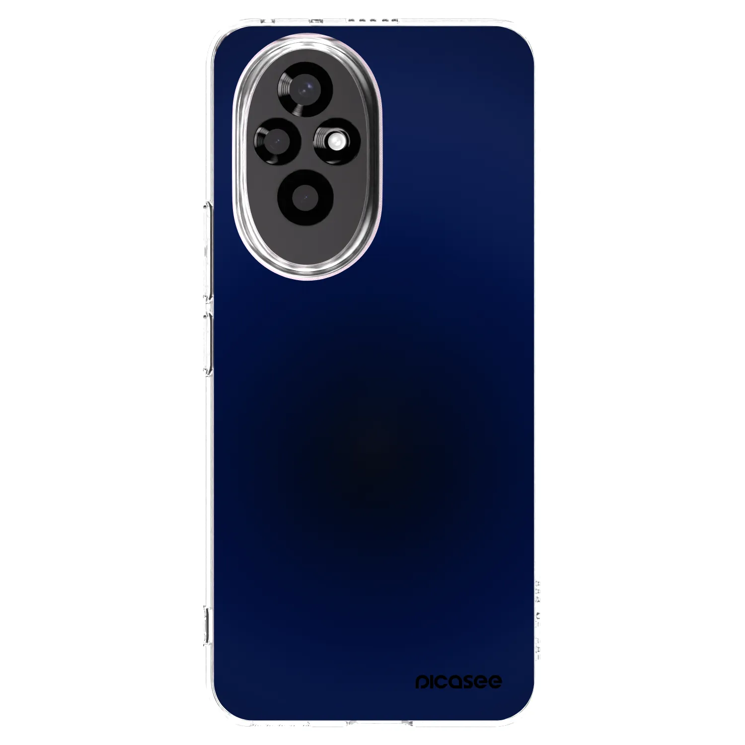 Picasee silikonska prozirna maskica za Honor 200 Pro 5G - Deep Ocean