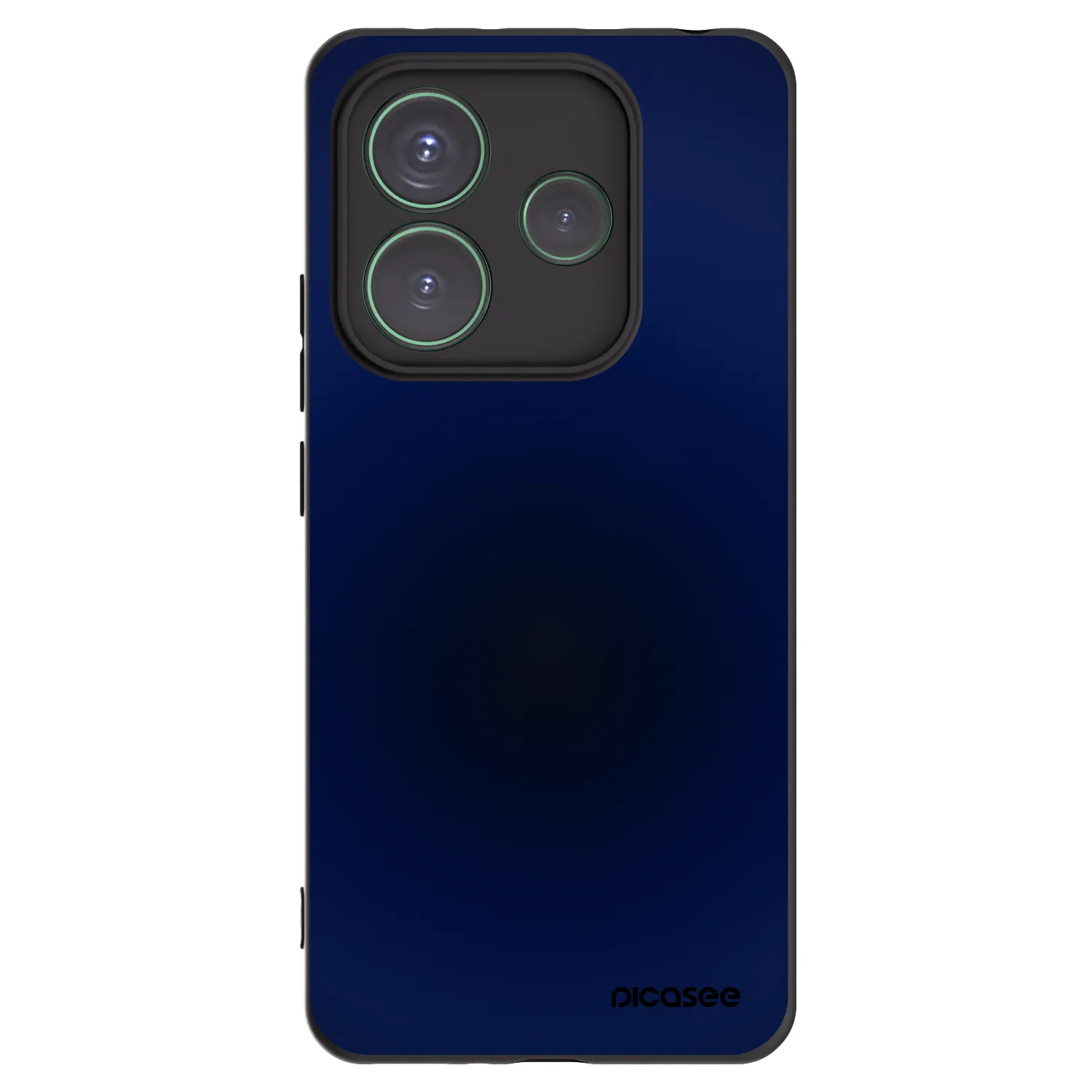 Picasee crna silikonska maskica za Xiaomi Redmi Note 14 5G - Deep Ocean