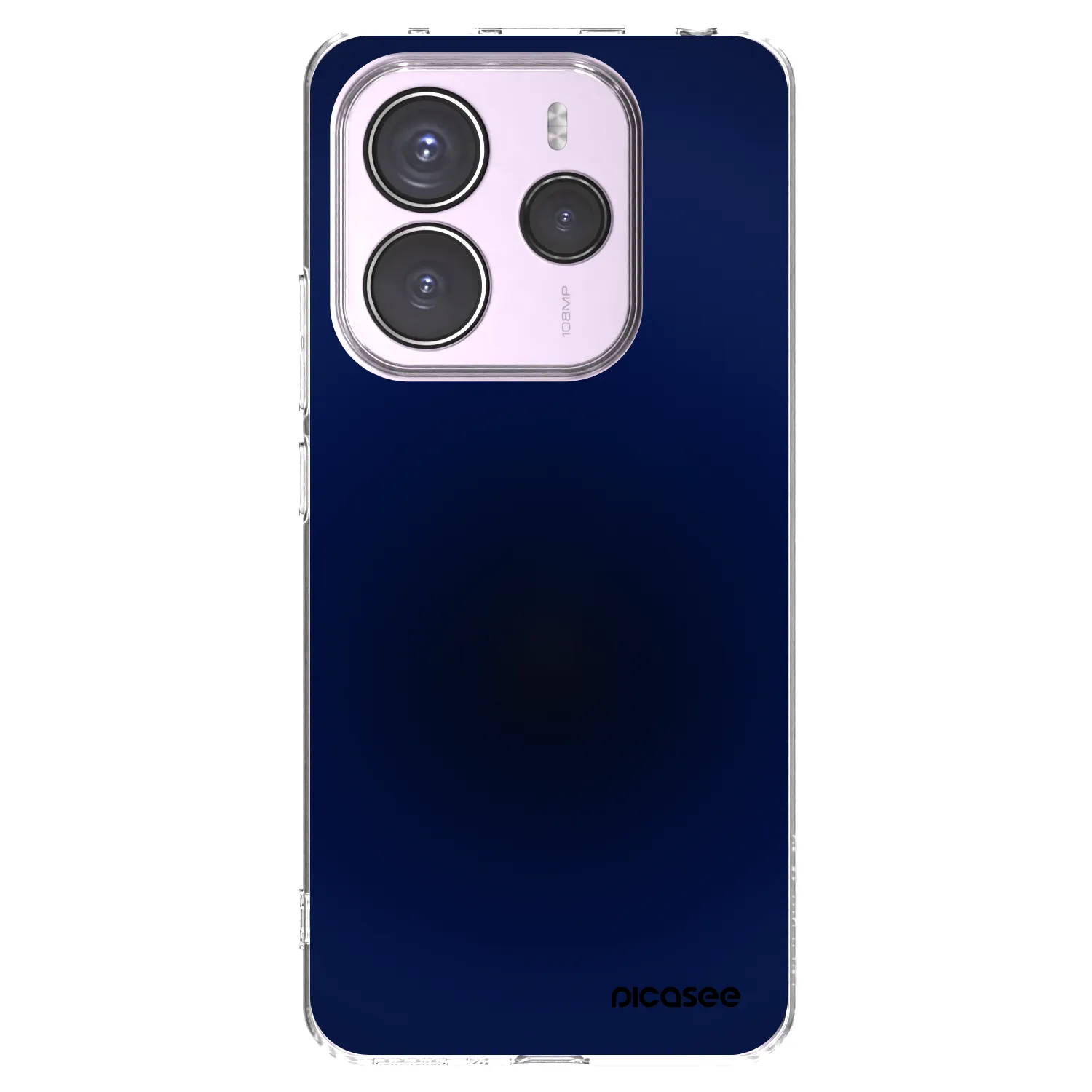 Picasee silikonska prozirna maskica za Xiaomi Redmi Note 14 5G - Deep Ocean