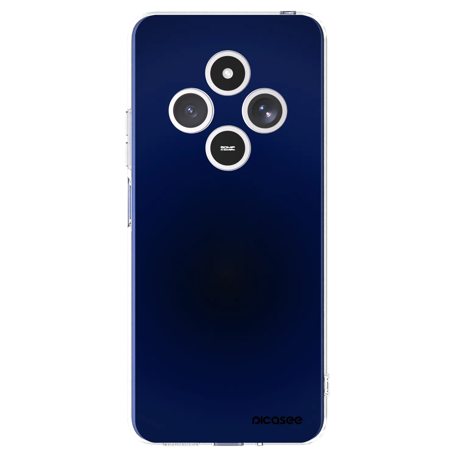 Picasee silikonska prozirna maskica za Xiaomi Redmi 14C - Deep Ocean