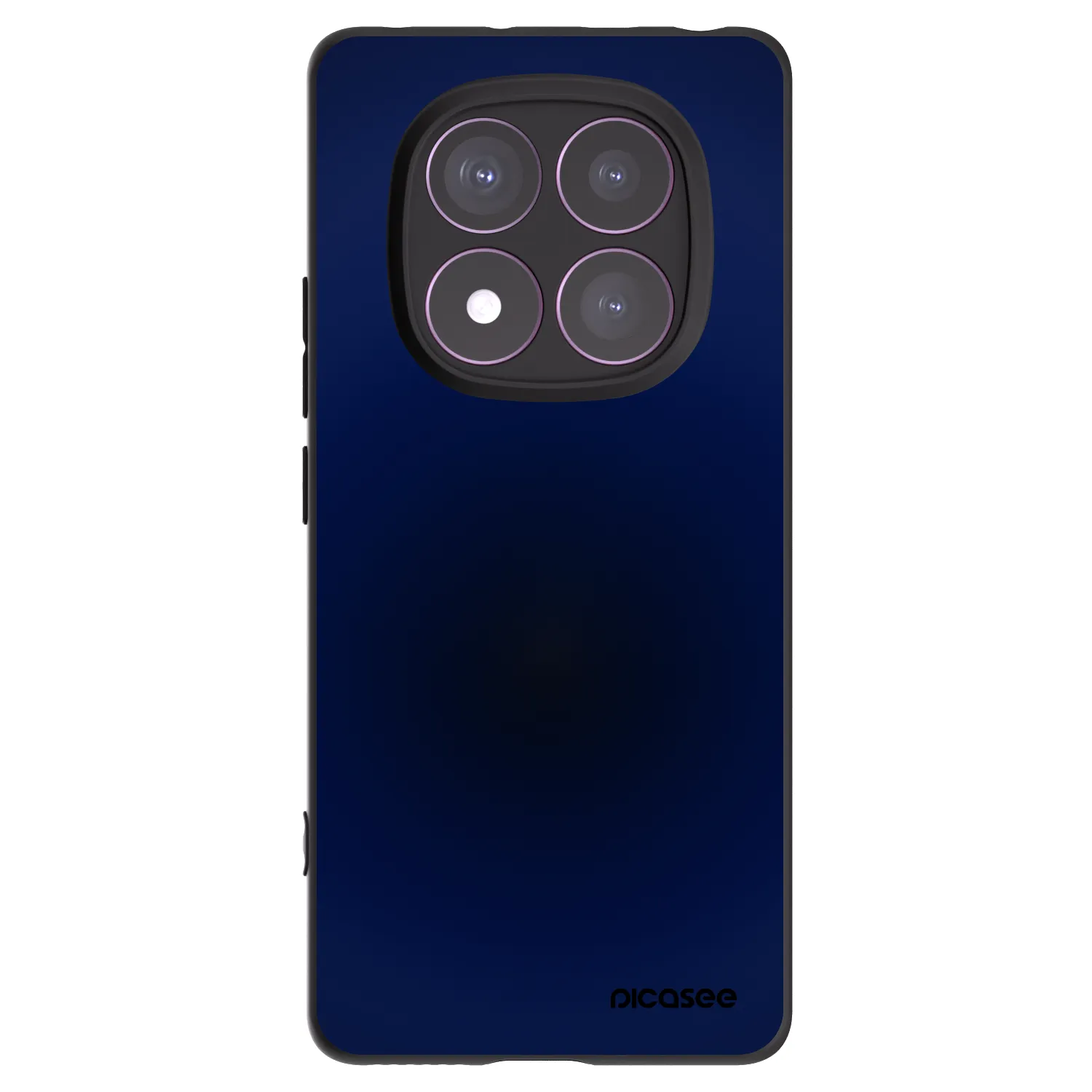 Picasee crna silikonska maskica za Xiaomi Redmi Note 14 Pro 4G - Deep Ocean