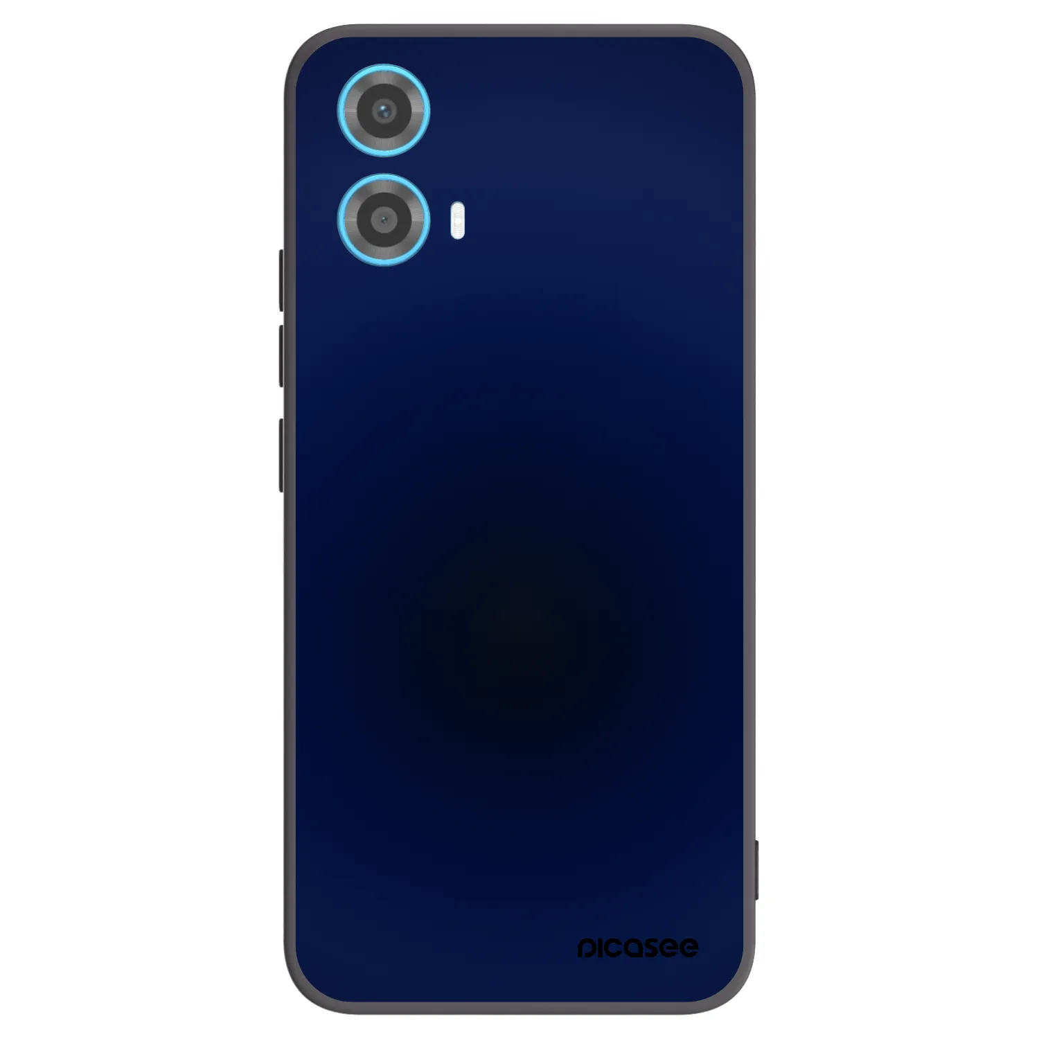 Picasee crna silikonska maskica za Motorola Moto G34 5G - Deep Ocean