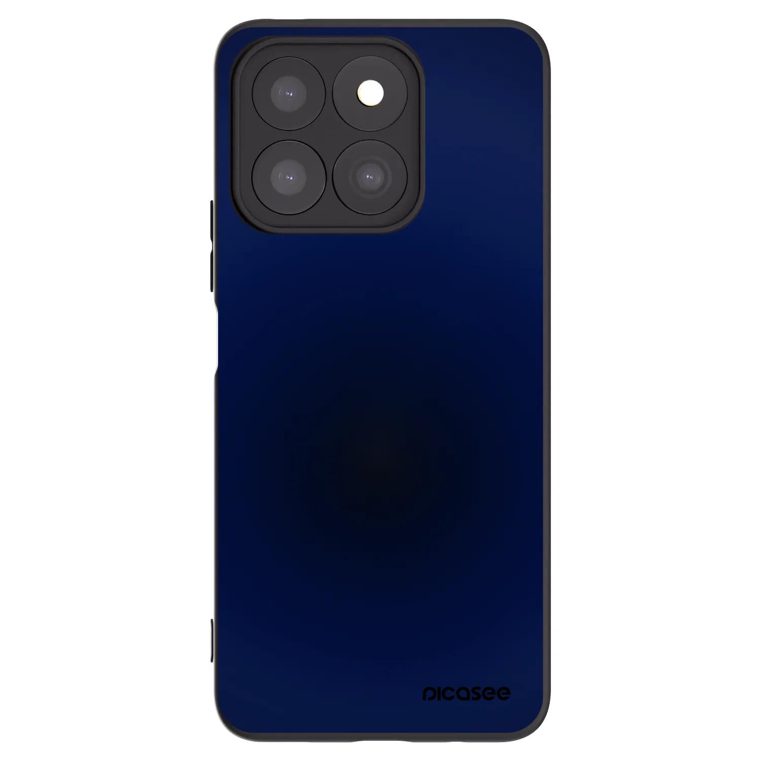 Picasee crna silikonska maskica za Honor X8c - Deep Ocean