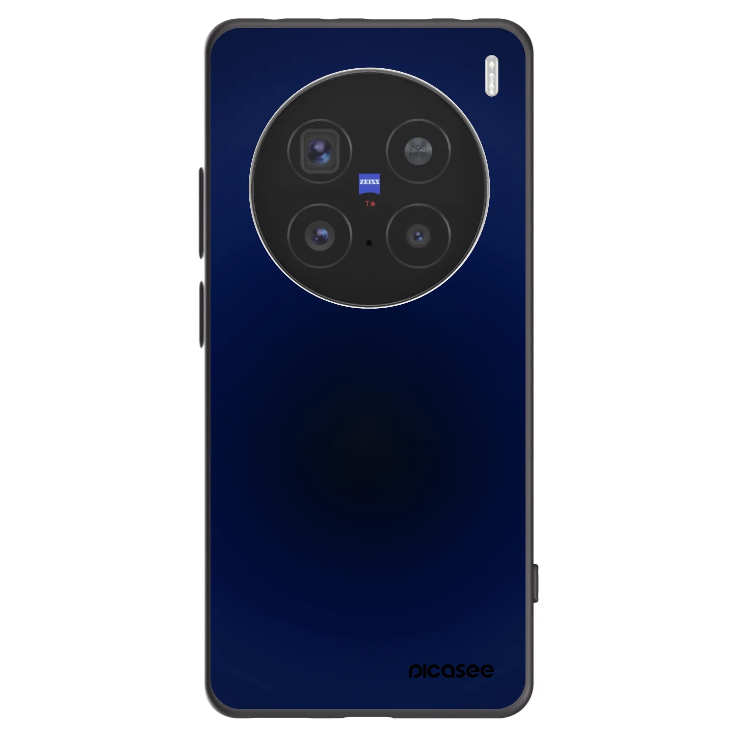 Picasee crna silikonska maskica za Vivo X200 Pro - Deep Ocean