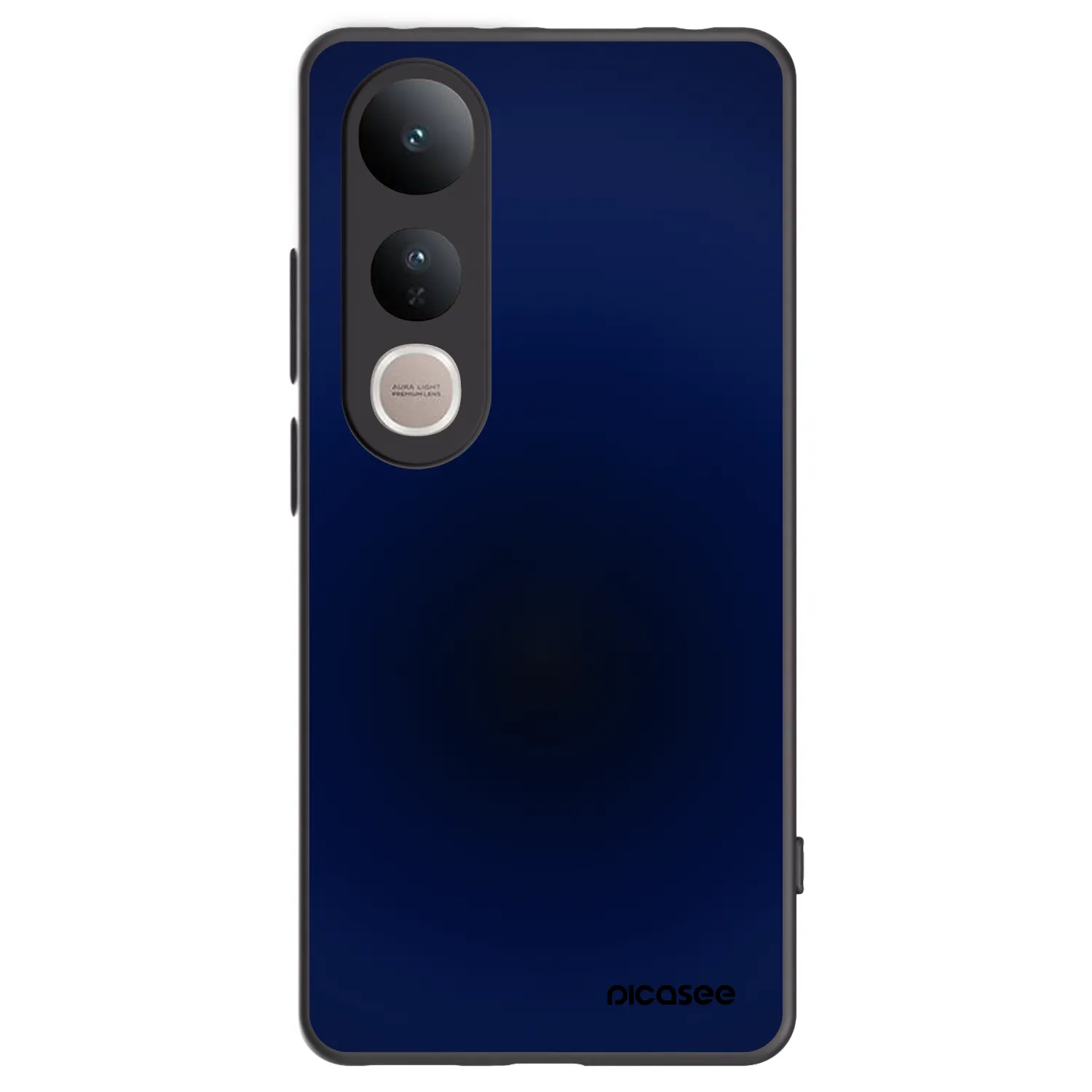 Picasee crna silikonska maskica za Vivo V50 Lite 5G - Deep Ocean