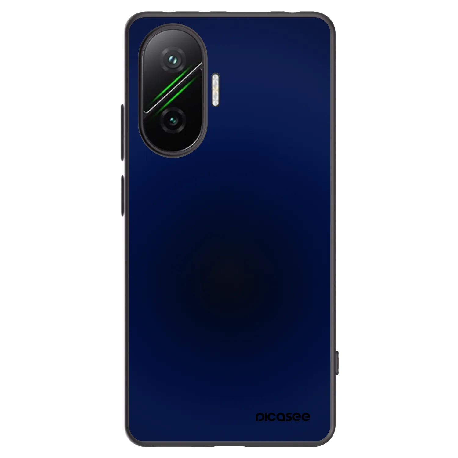 Picasee crna silikonska maskica za Xiaomi Poco F7 Pro 5G - Deep Ocean
