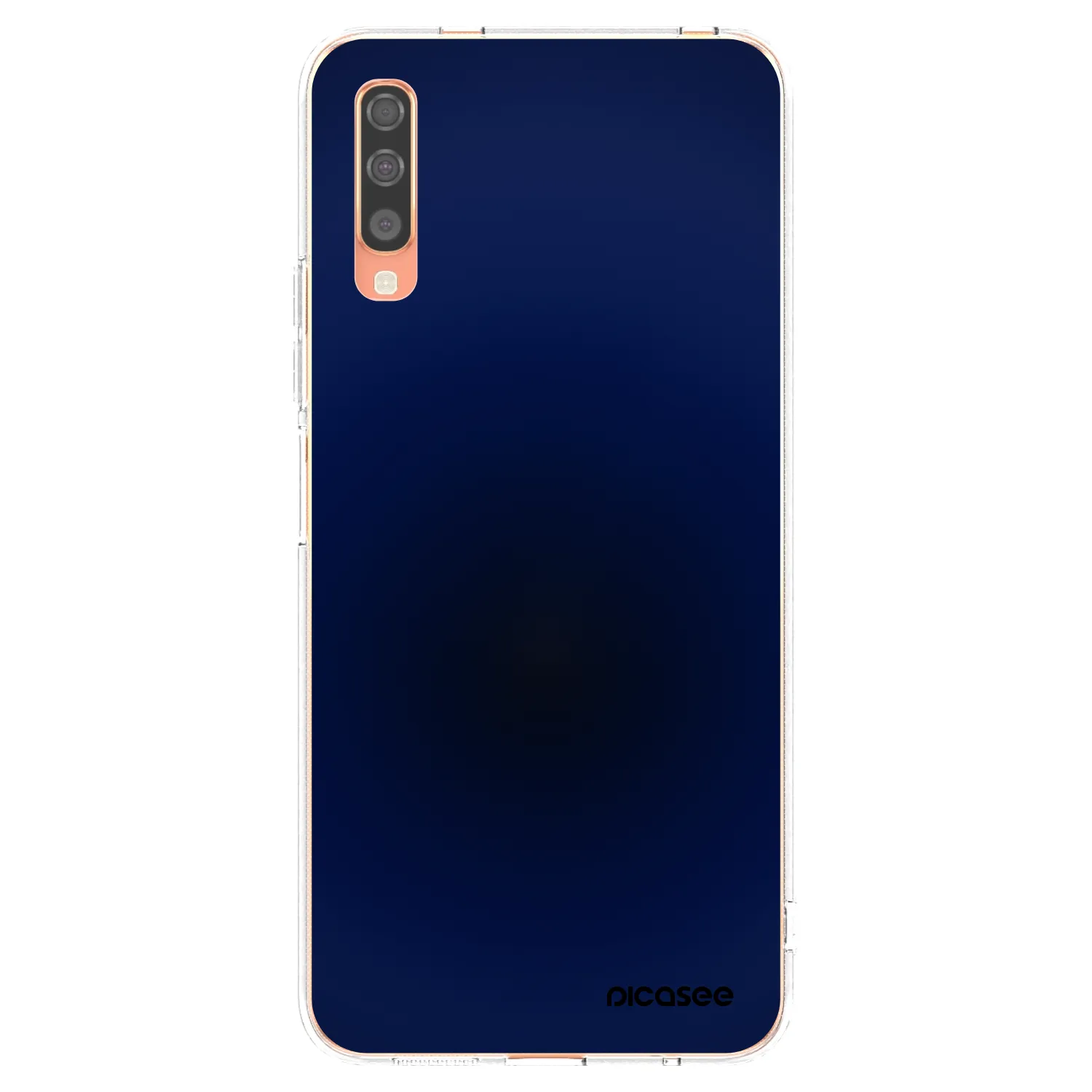 Picasee silikonska prozirna maskica za Samsung Galaxy A70 A705F - Deep Ocean
