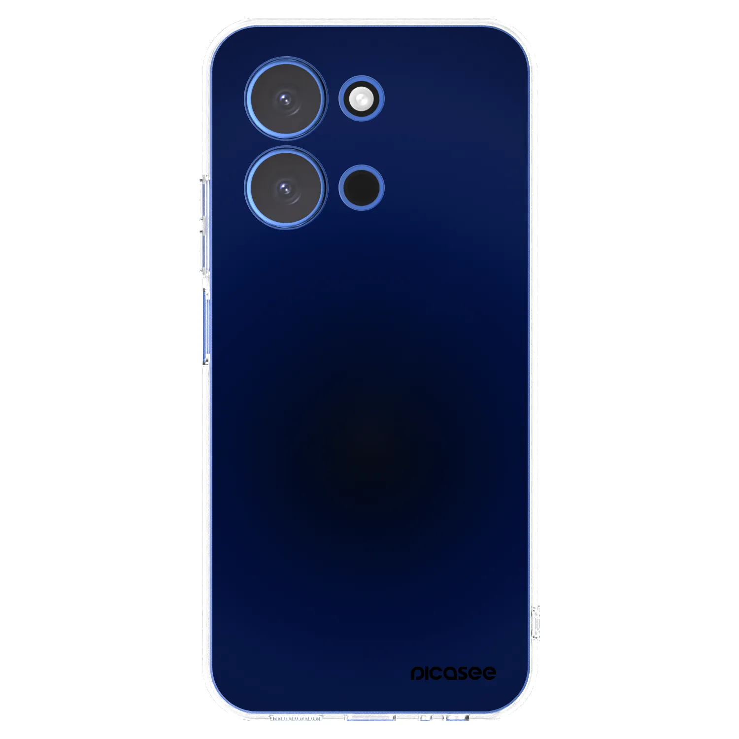 Picasee silikonska prozirna maskica za Xiaomi Redmi 15C 4G - Deep Ocean