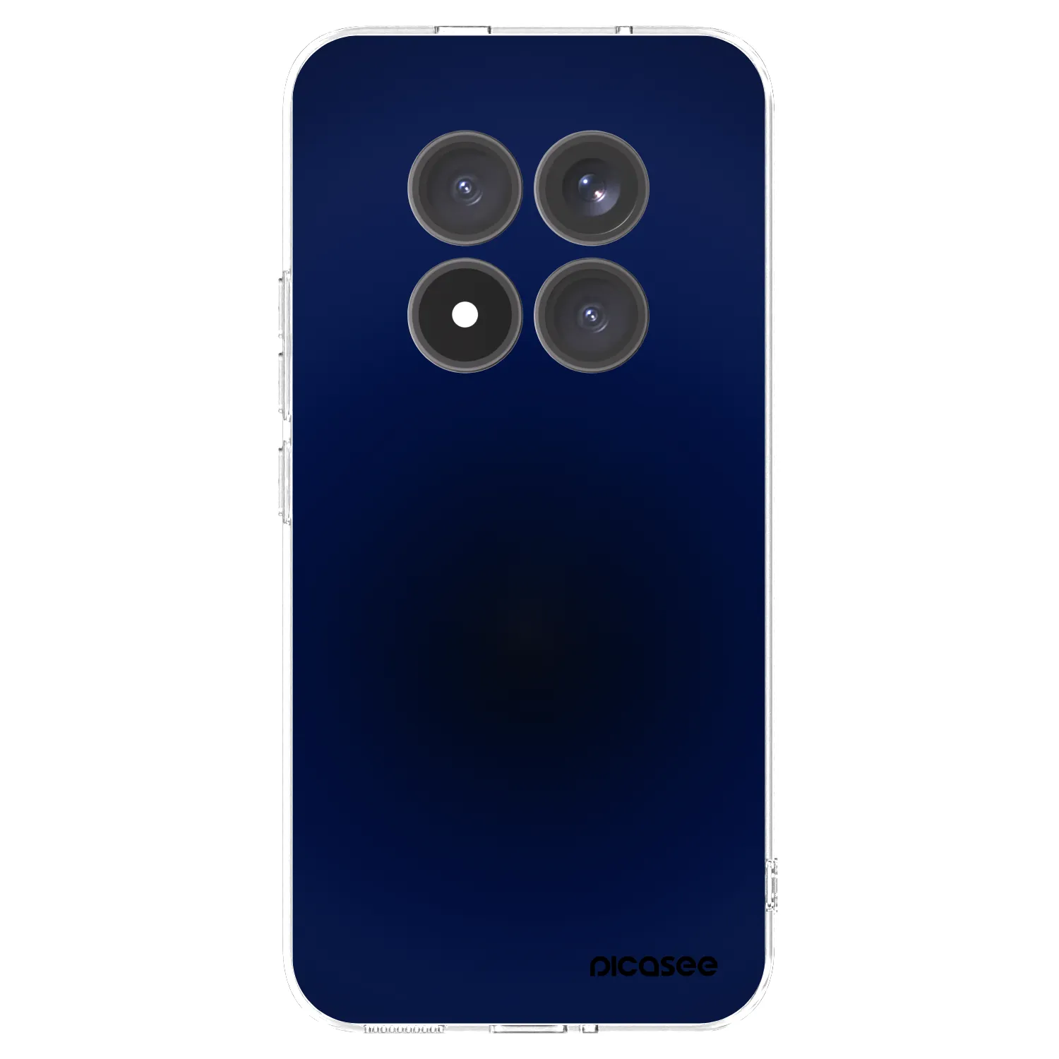 Picasee silikonska prozirna maskica za Xiaomi Redmi Note 15 Pro+ - Deep Ocean