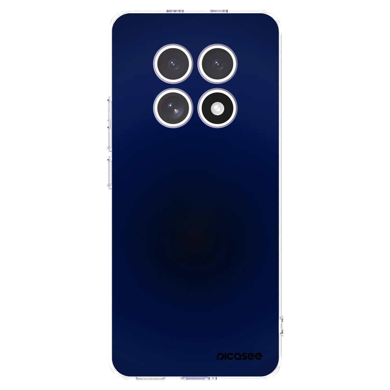 Picasee silikonska prozirna maskica za Xiaomi Redmi Note 15 - Deep Ocean