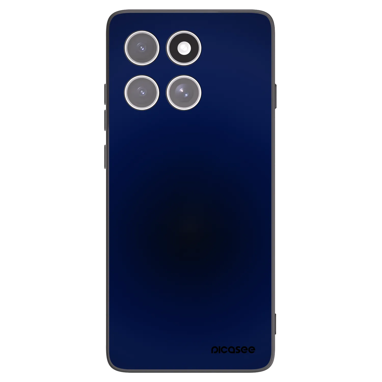 Picasee crna silikonska maskica za Motorola Edge 60 Fusion - Deep Ocean