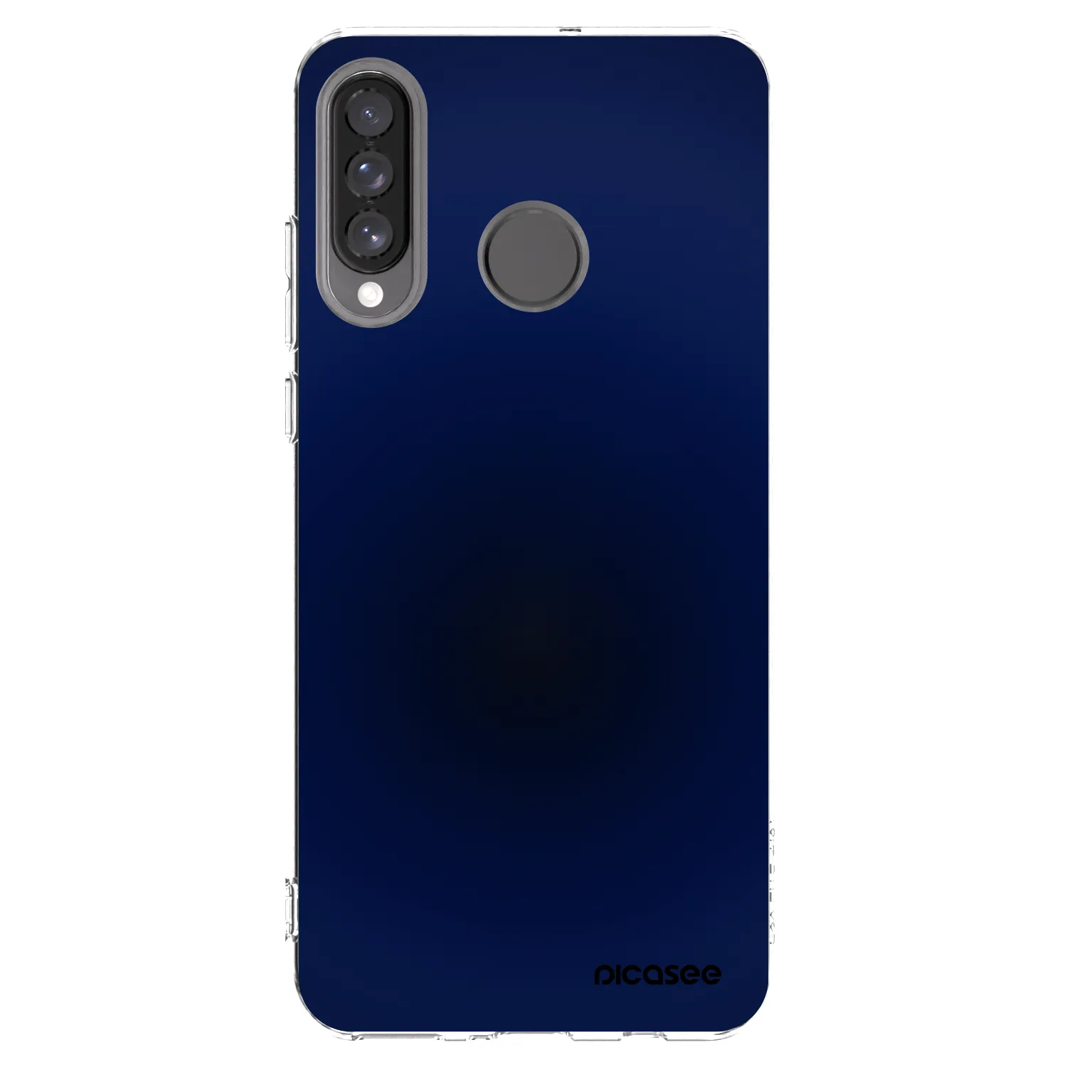 Picasee silikonska prozirna maskica za Huawei P30 Lite - Deep Ocean