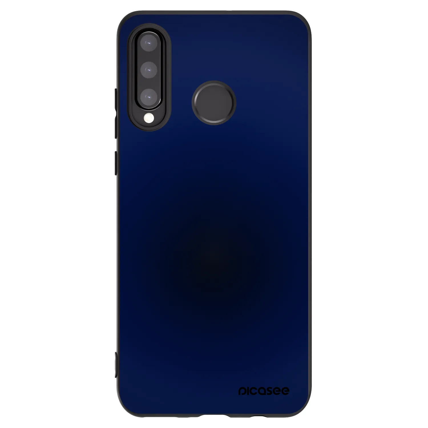 Picasee crna silikonska maskica za Huawei P30 Lite - Deep Ocean