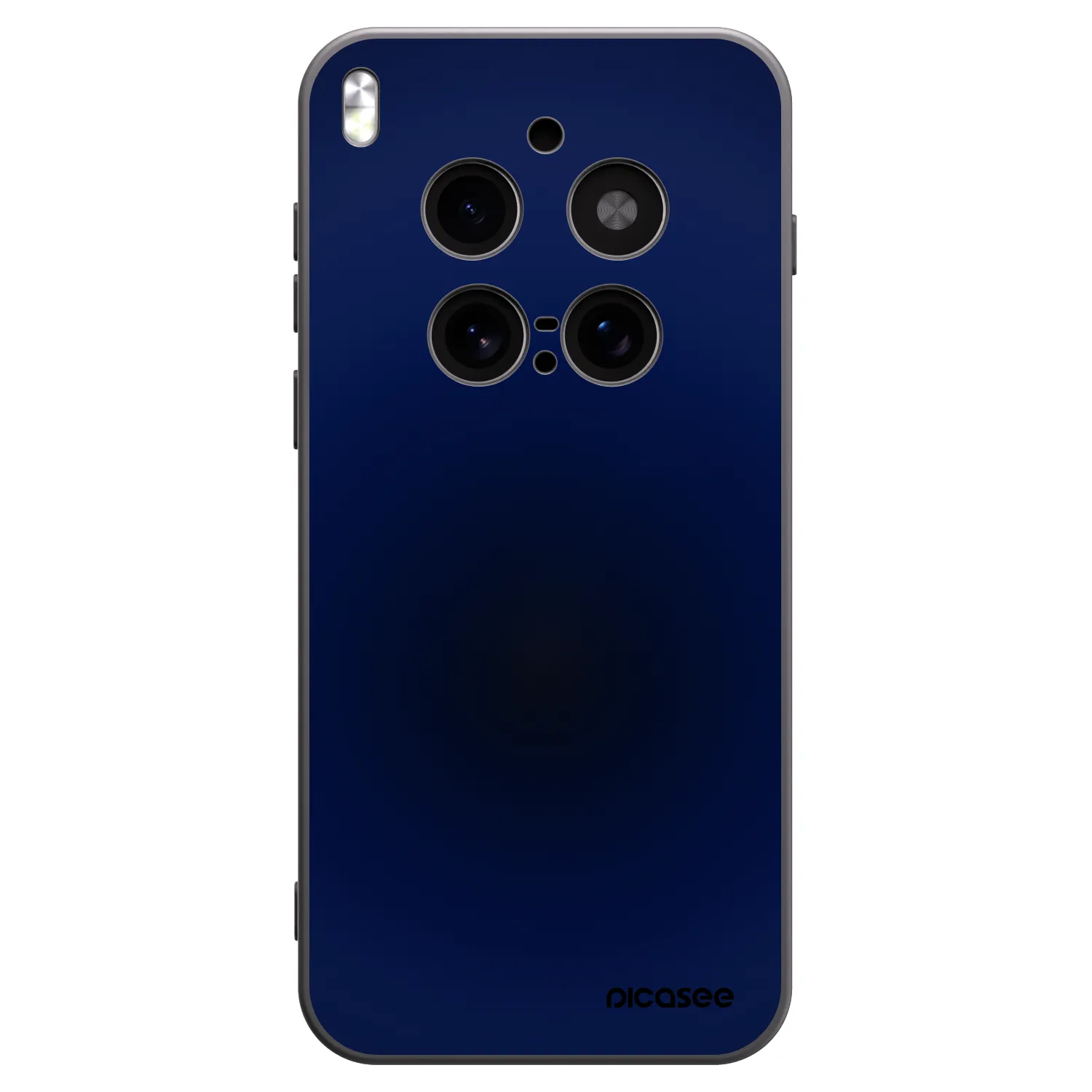 Picasee crna silikonska maskica za Vivo X300 Pro - Deep Ocean