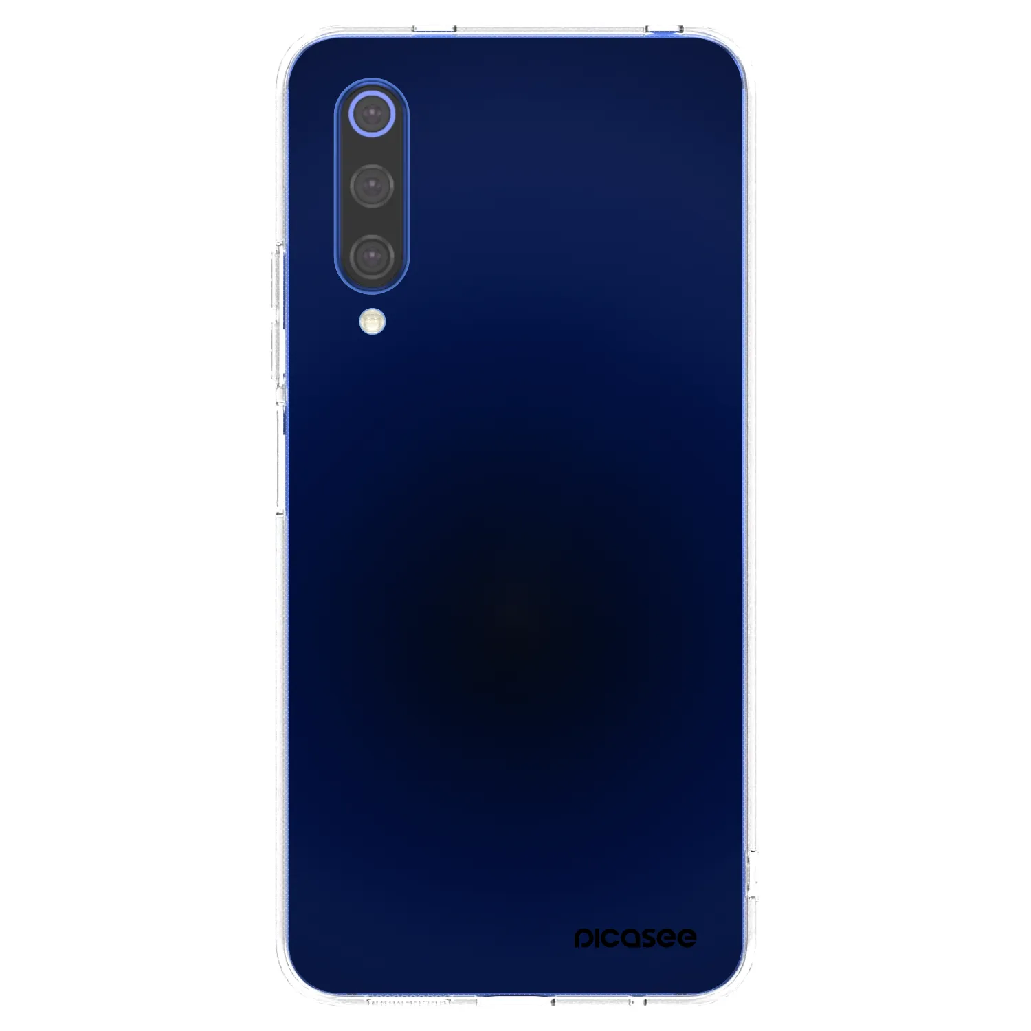 Picasee silikonska prozirna maskica za Xiaomi Mi 9 SE - Deep Ocean