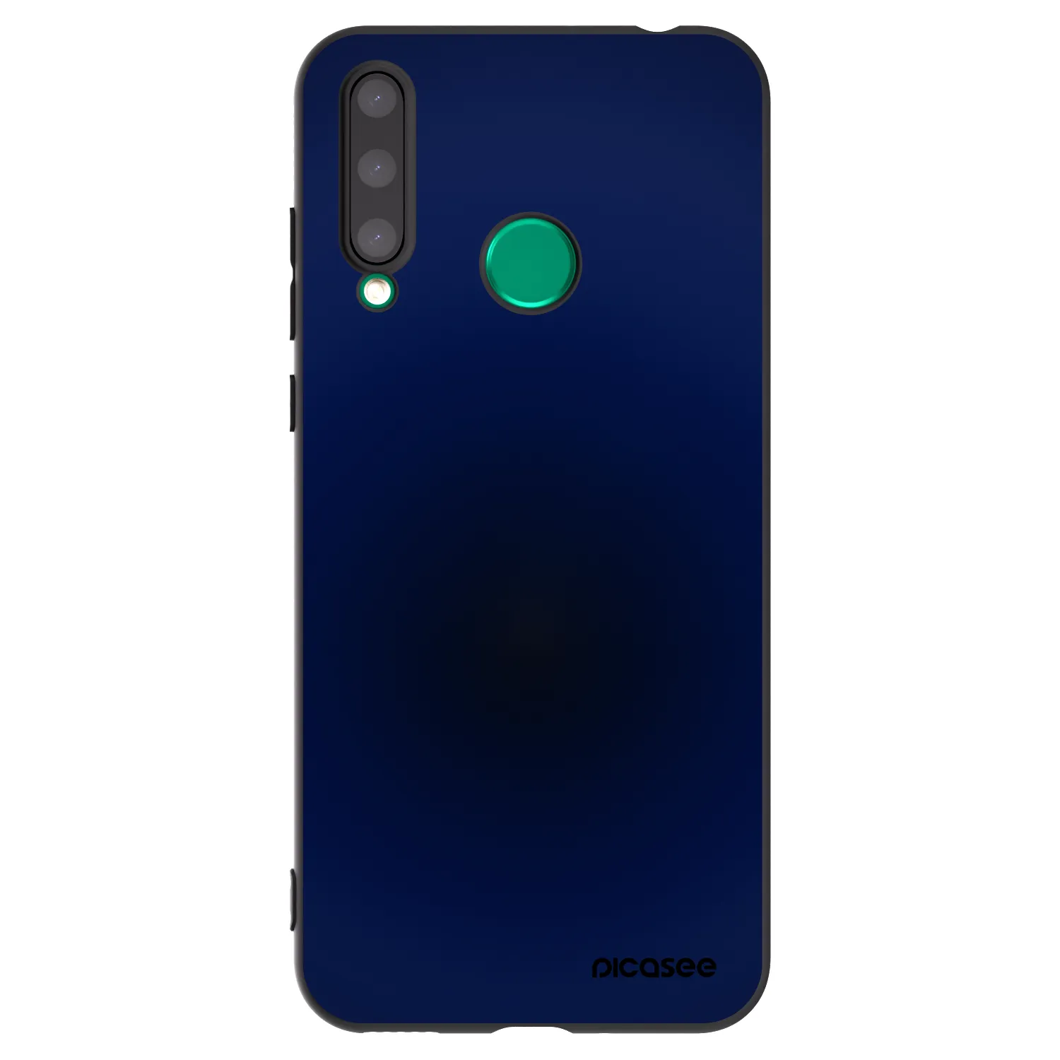 Picasee crna silikonska maskica za Honor 20 Lite - Deep Ocean