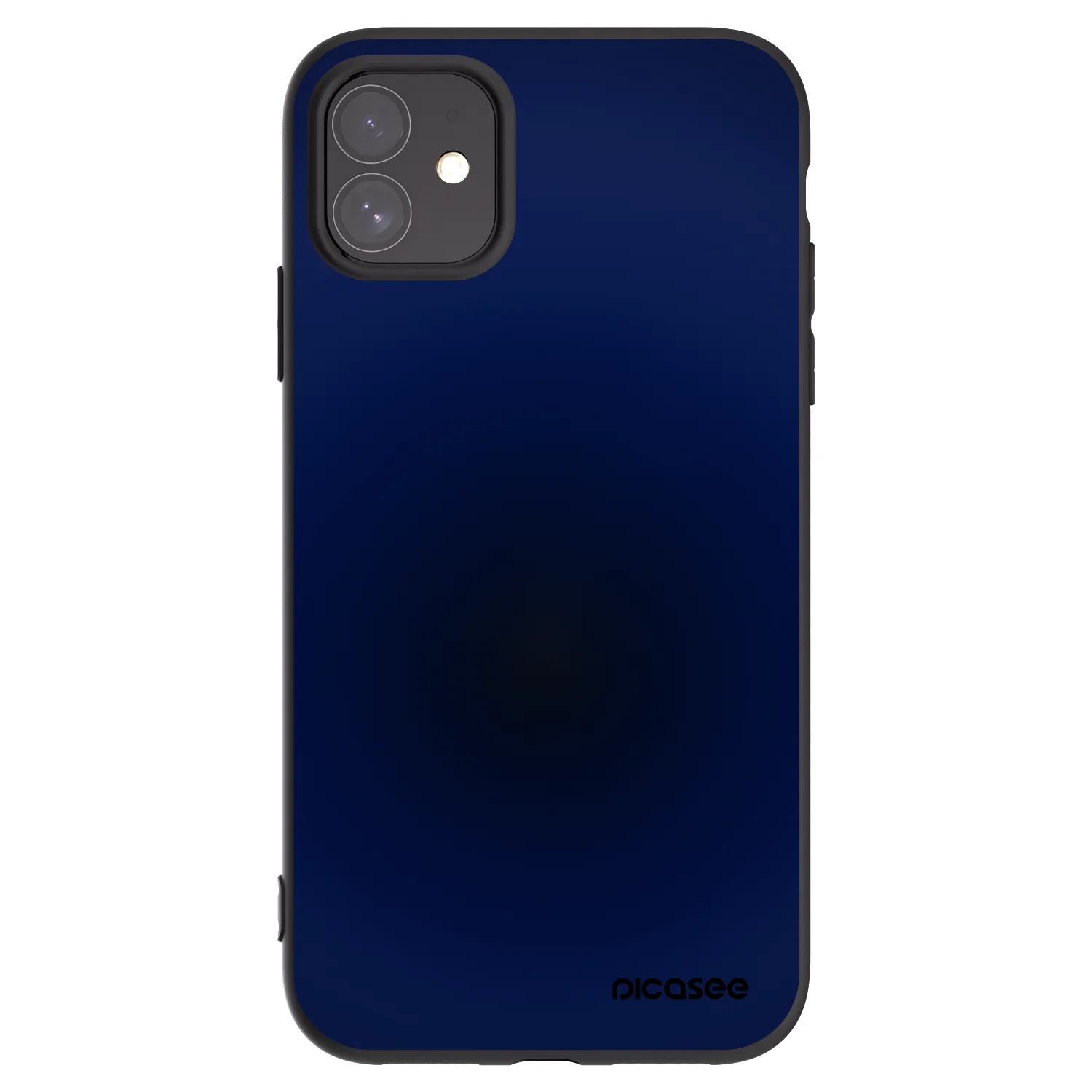 Picasee crna silikonska maskica za Apple iPhone 11 - Deep Ocean