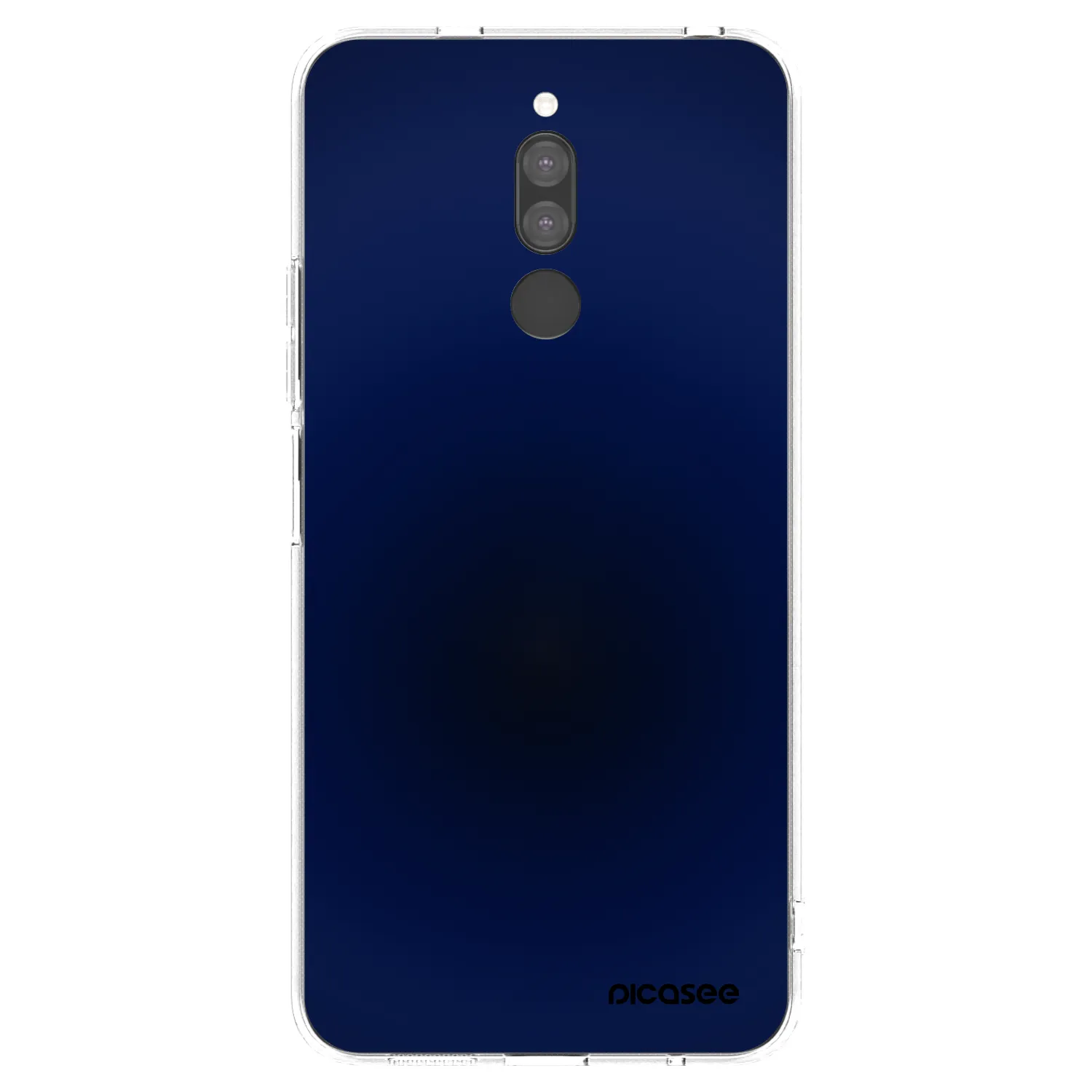 Picasee silikonska prozirna maskica za Xiaomi Redmi 8 - Deep Ocean