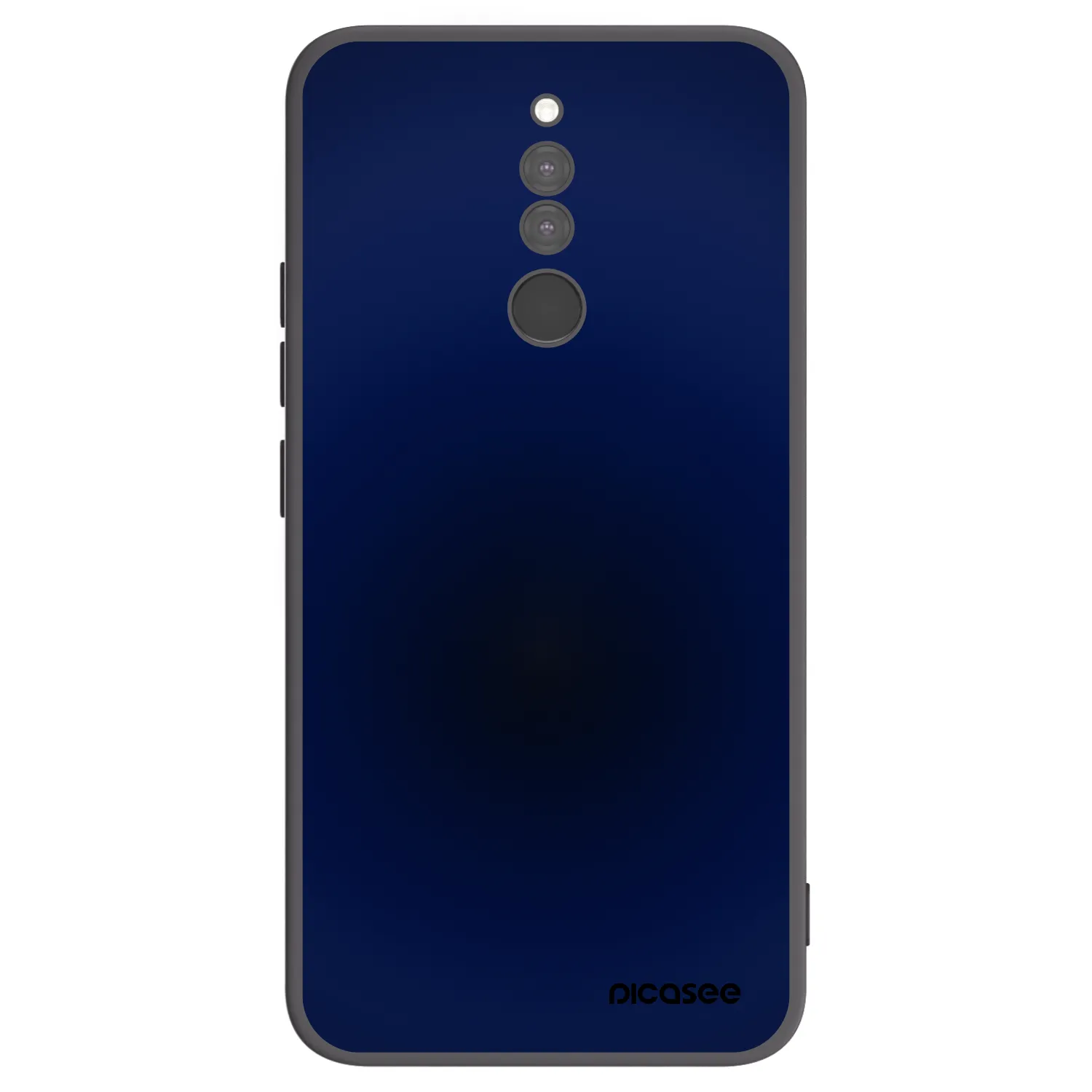 Picasee crna silikonska maskica za Xiaomi Redmi 8 - Deep Ocean