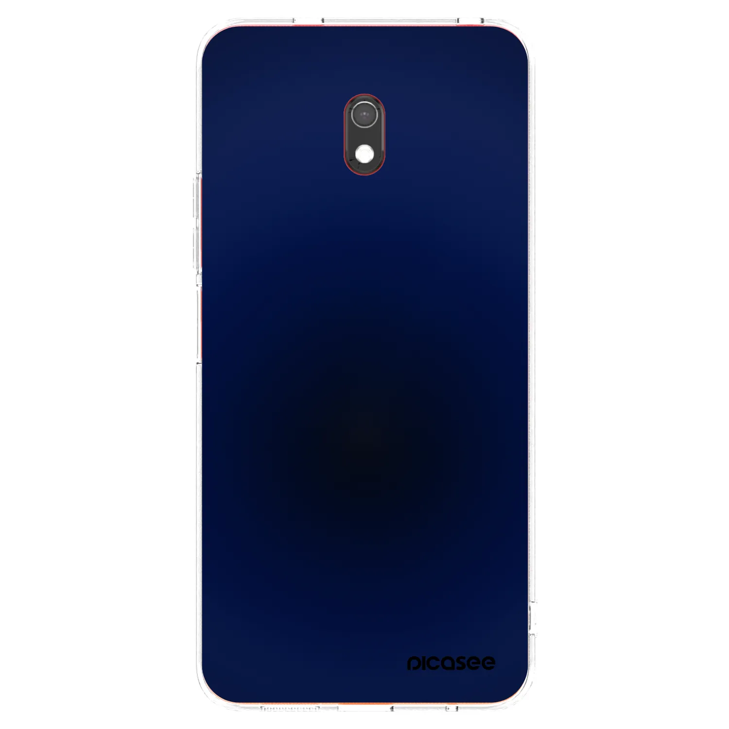 Picasee silikonska prozirna maskica za Xiaomi Redmi 8A - Deep Ocean