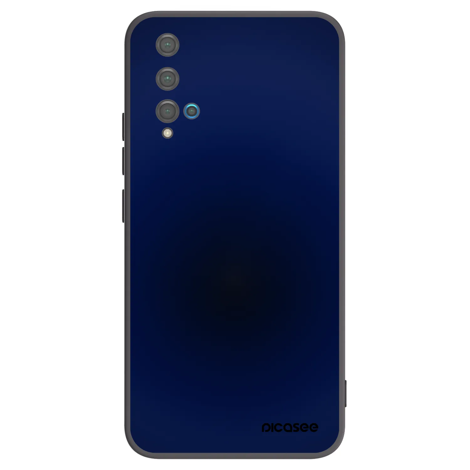 Picasee crna silikonska maskica za Huawei Nova 5T - Deep Ocean