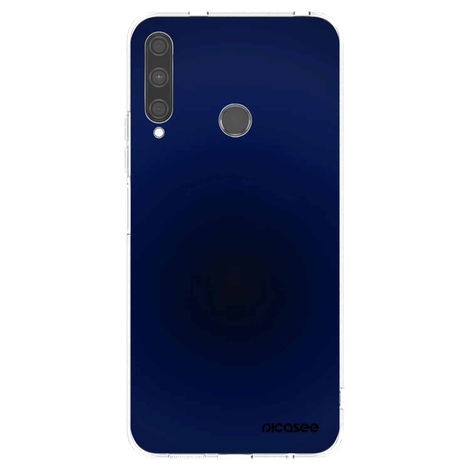 Picasee silikonska prozirna maskica za Huawei P40 Lite E - Deep Ocean