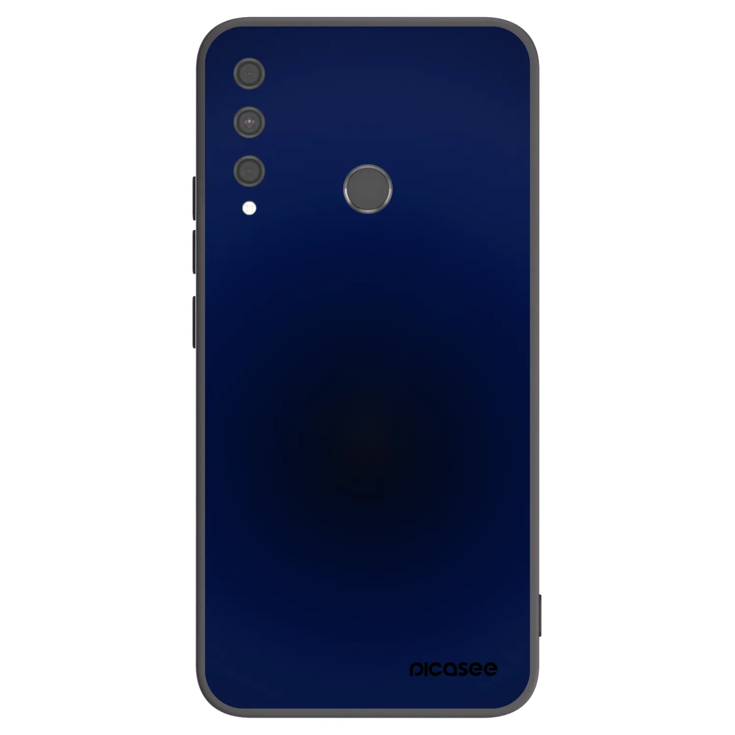Picasee crna silikonska maskica za Huawei P40 Lite E - Deep Ocean