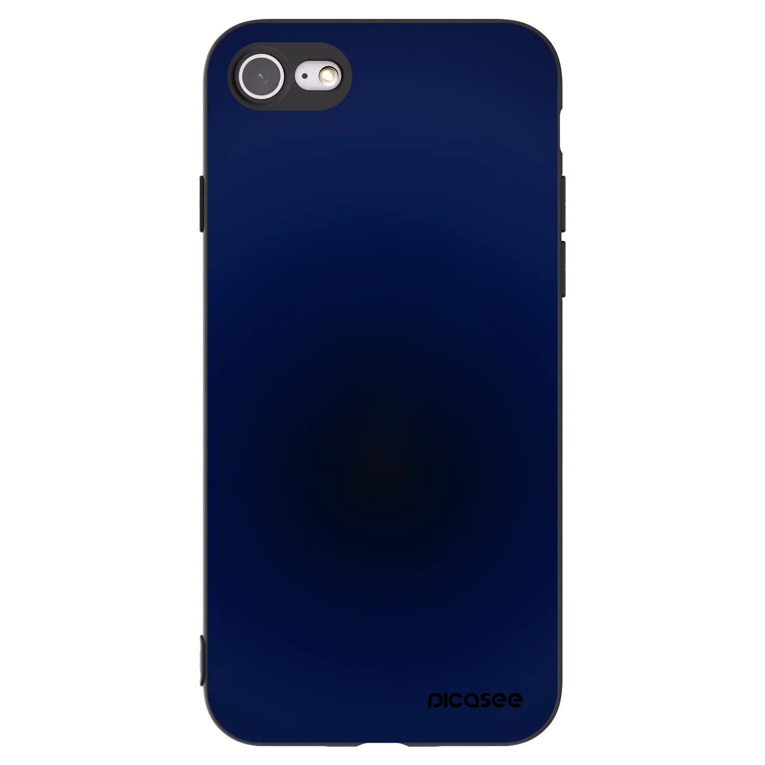 Picasee crna silikonska maskica za Apple iPhone SE 2020 - Deep Ocean
