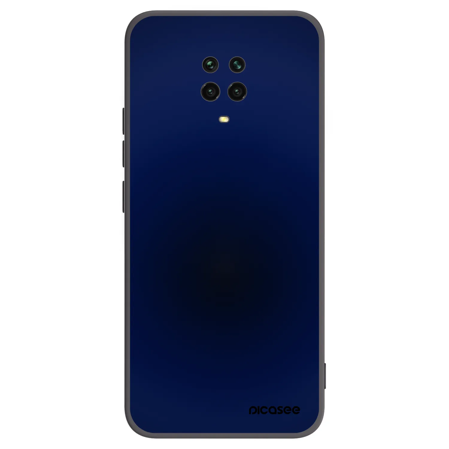Picasee crna silikonska maskica za Xiaomi Redmi Note 9 Pro - Deep Ocean