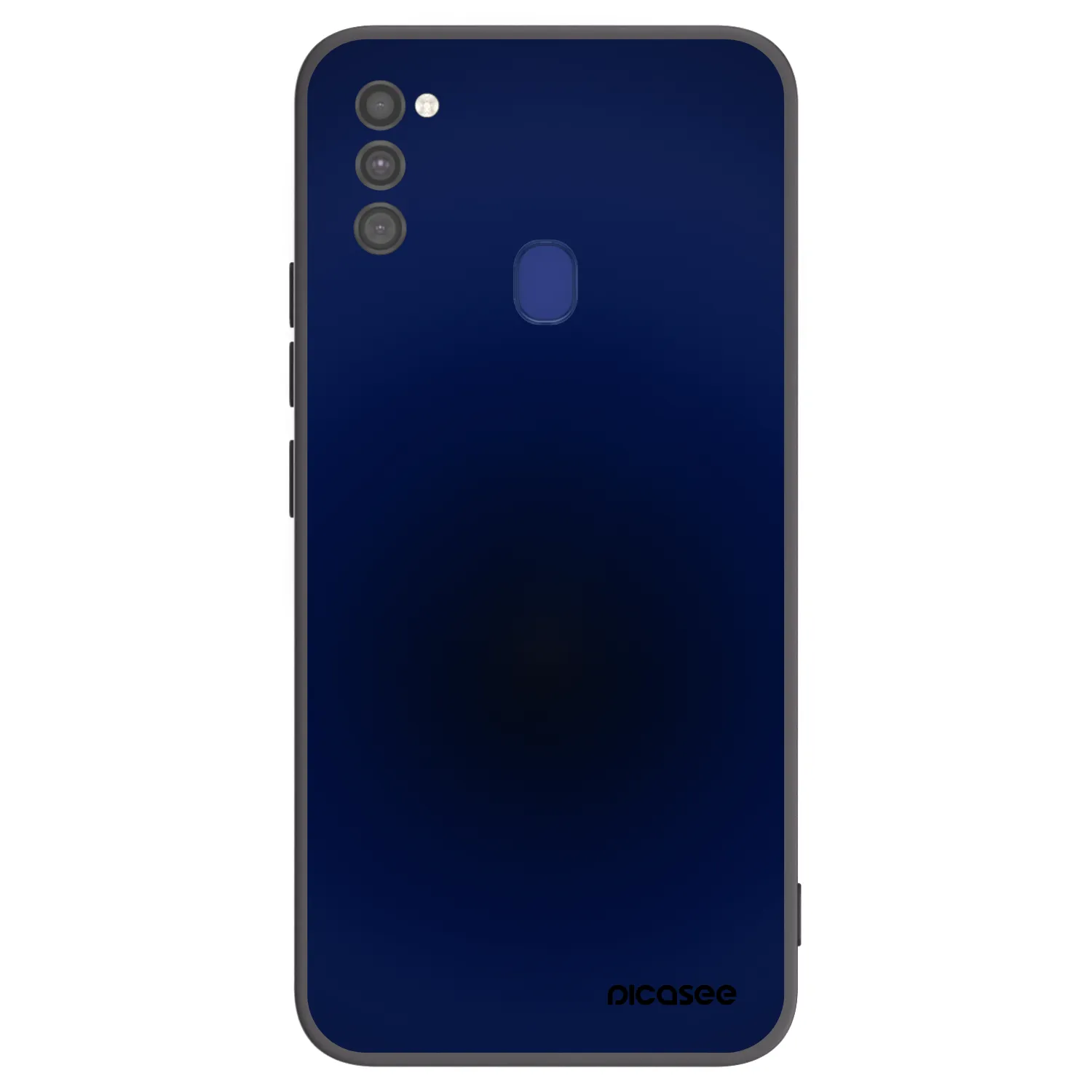 Picasee crna silikonska maskica za Samsung Galaxy M21 M215F - Deep Ocean