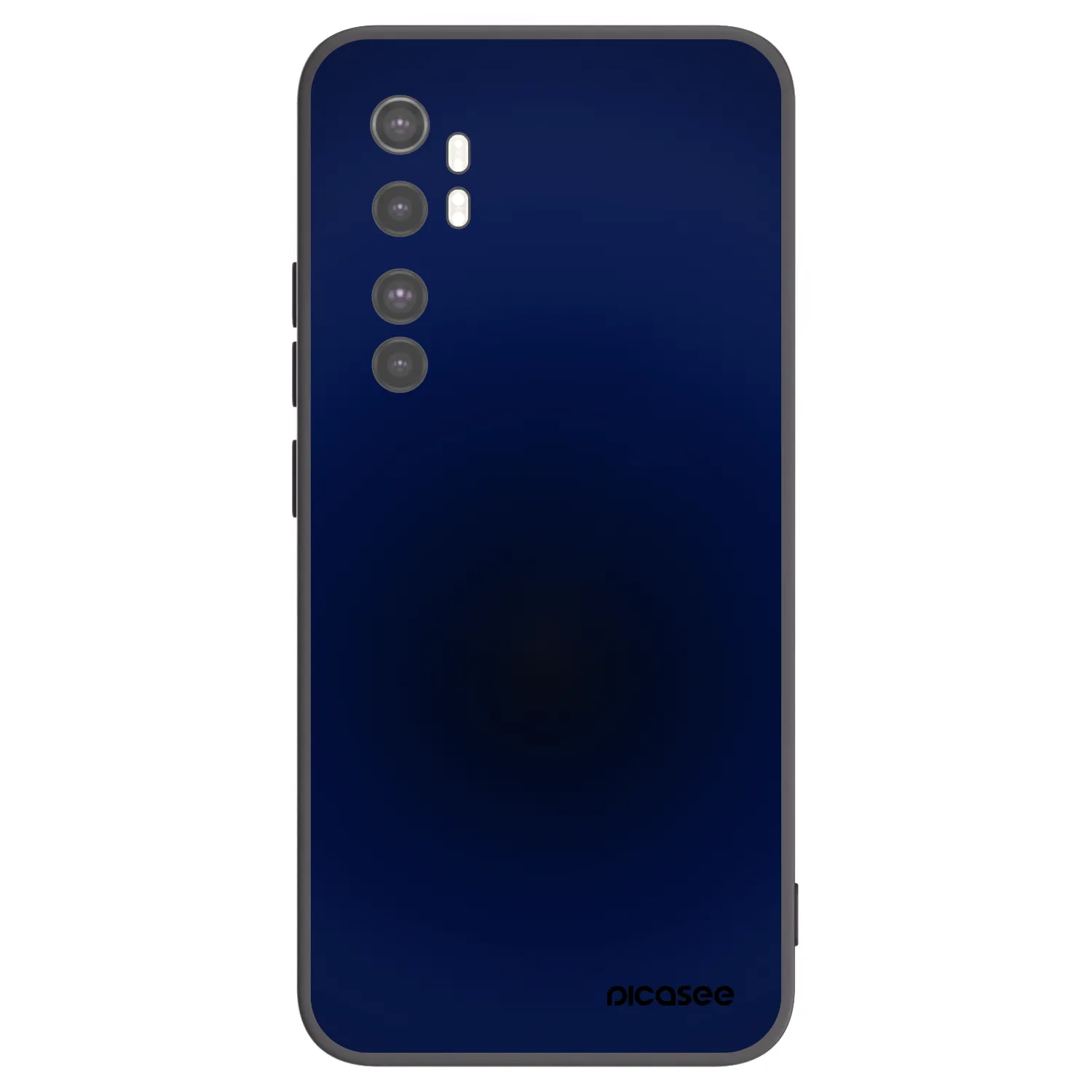 Picasee crna silikonska maskica za Xiaomi Mi Note 10 Lite - Deep Ocean