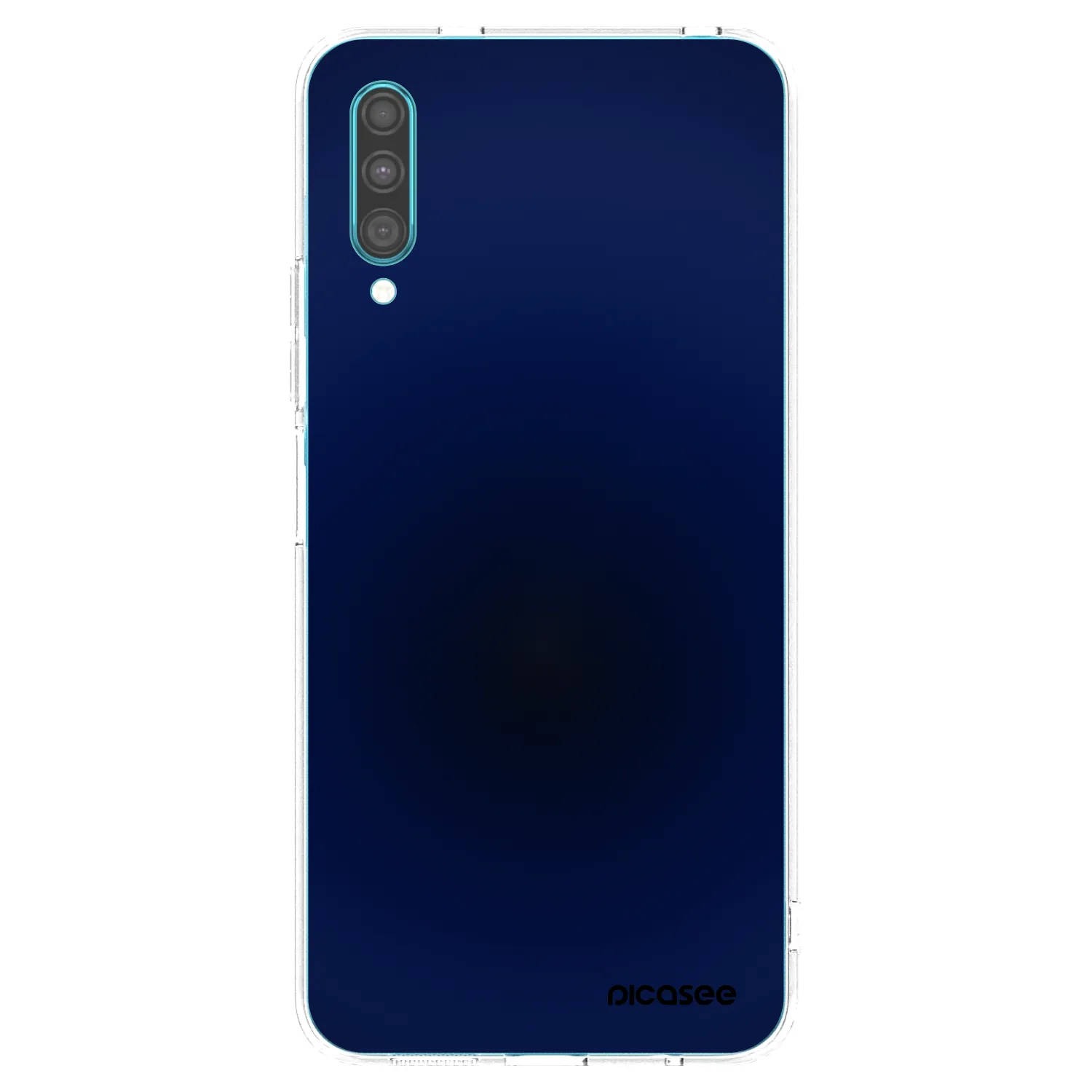 Picasee silikonska prozirna maskica za Samsung Galaxy A30s A307F - Deep Ocean