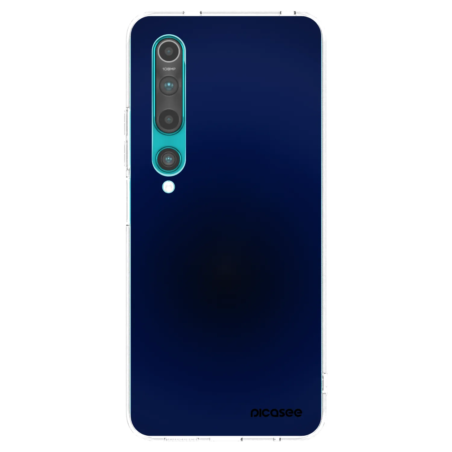 Picasee silikonska prozirna maskica za Xiaomi Mi 10 - Deep Ocean