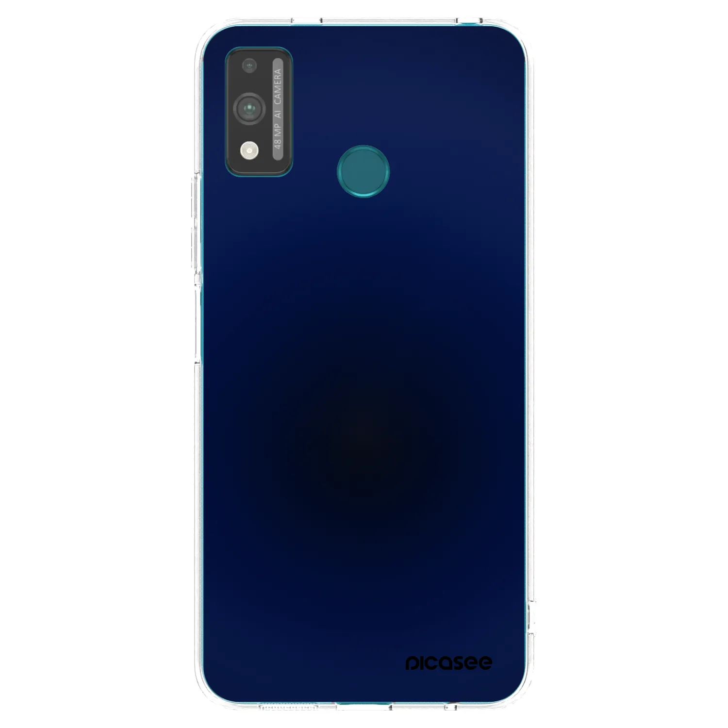 Picasee silikonska prozirna maskica za Honor 9X Lite - Deep Ocean