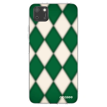 Picasee silikonska prozirna maskica za Huawei Y5P - Emerald Diamond