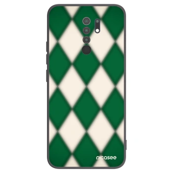 Picasee crna silikonska maskica za Xiaomi Redmi 9 - Emerald Diamond
