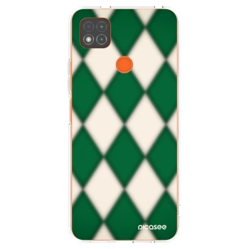 Picasee silikonska prozirna maskica za Xiaomi Redmi 9C - Emerald Diamond