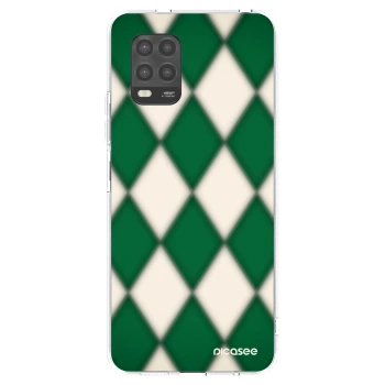 Picasee silikonska prozirna maskica za Xiaomi Mi 10 Lite - Emerald Diamond